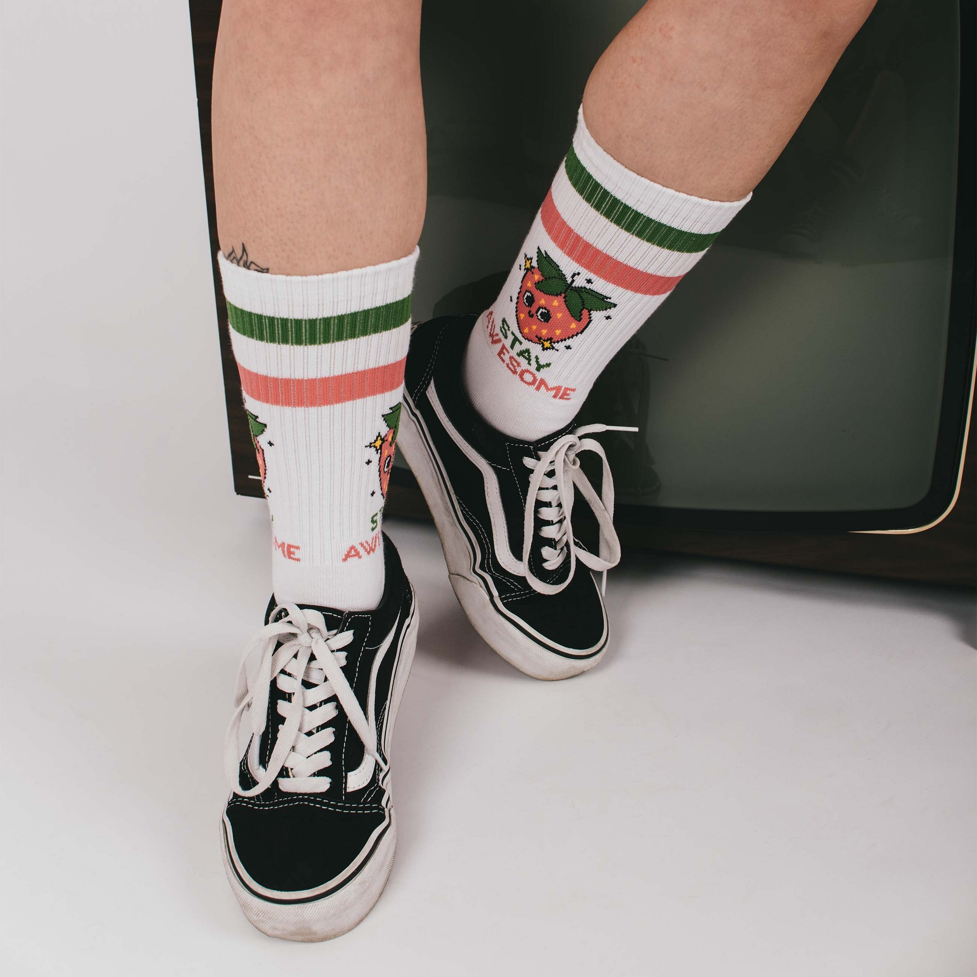 AMERICAN SOCKS, Stay Awesome - Mid High