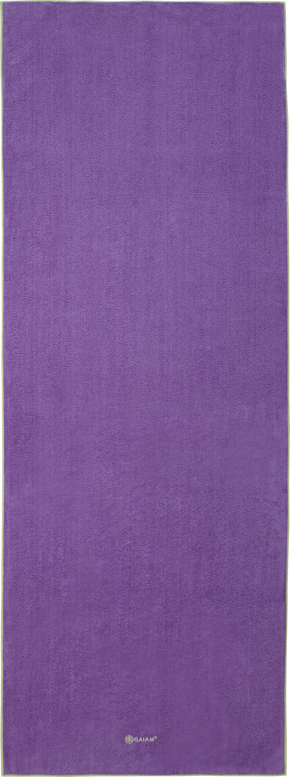 GAIAM, Stay-put Yoga Mat Towel Purple Jam