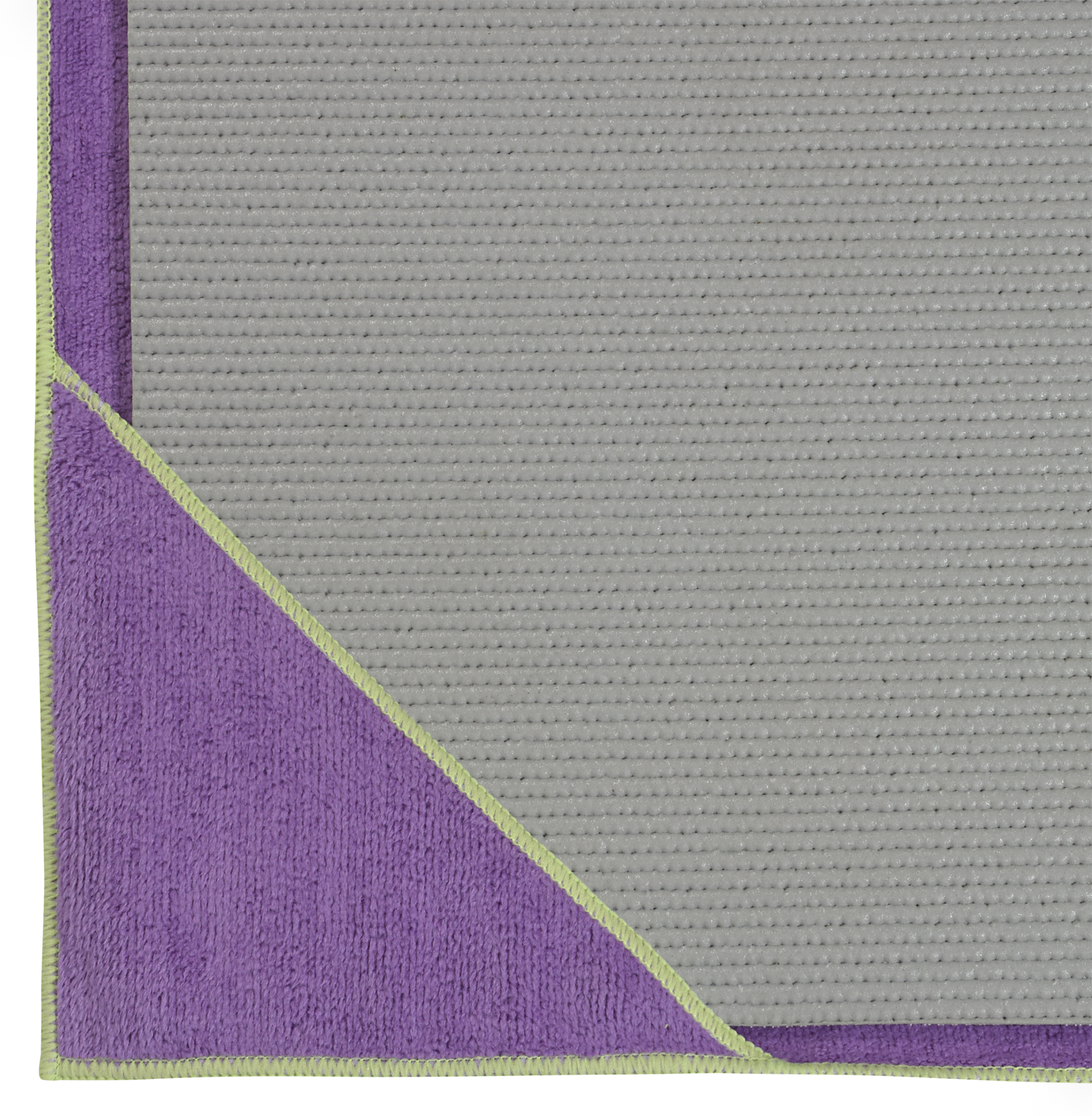 GAIAM, Stay-put Yoga Mat Towel Purple Jam