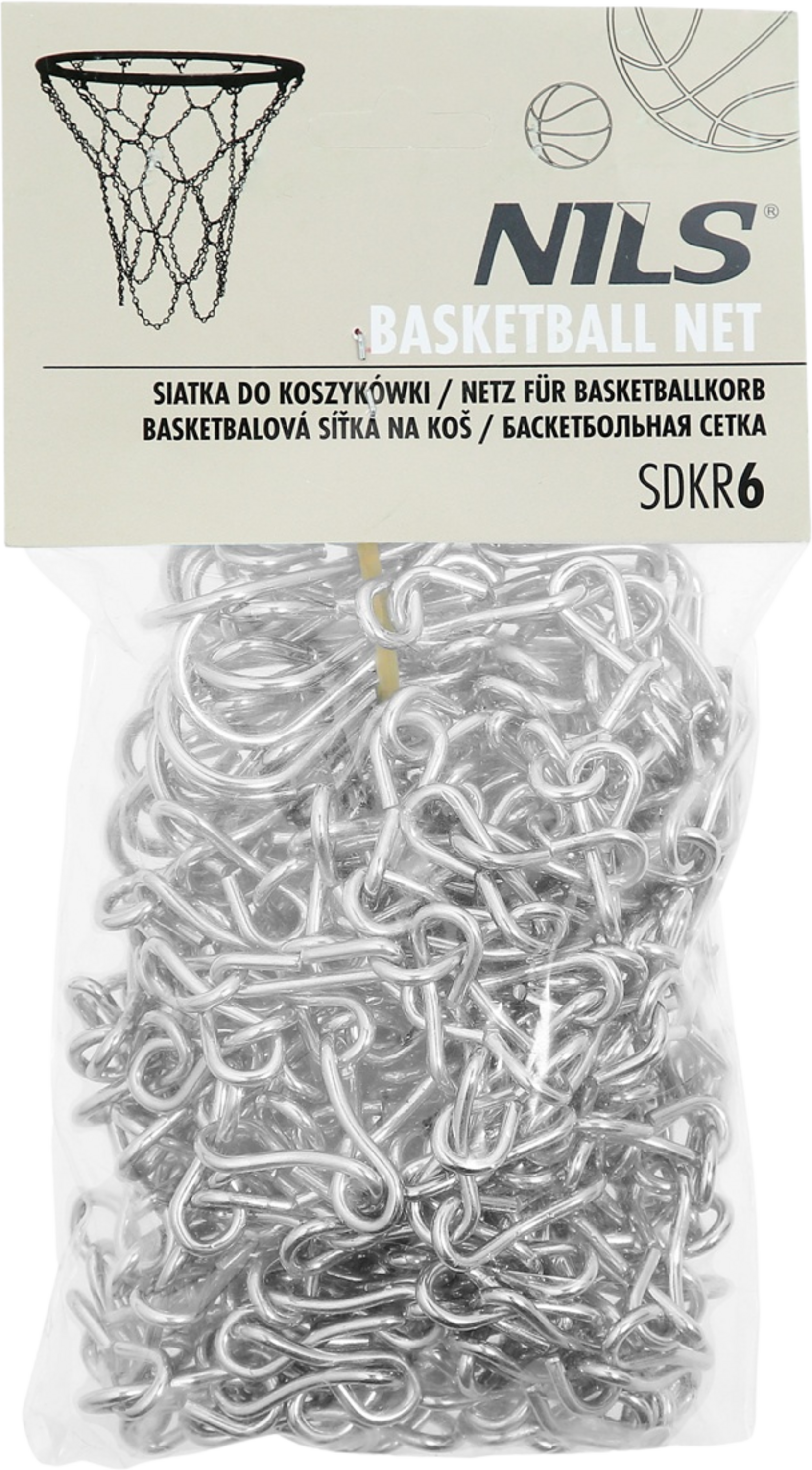 NORTHIX, Steel Basketball Net, Durable Outdoor Hoop Replacement