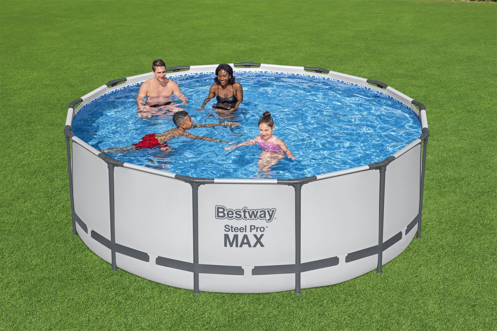 BESTWAY, Steel Pro Max Pool 3,96 X 1,22m Clickconnect