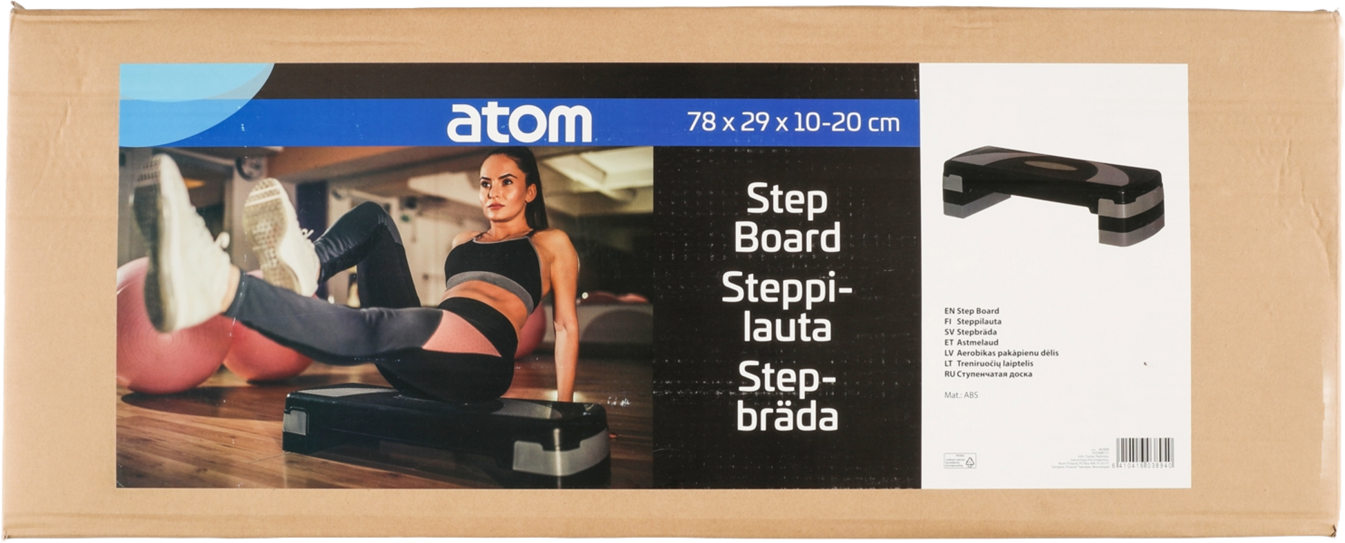 ATOM, Stepbräda 78 X 29 X 10-20 Cm