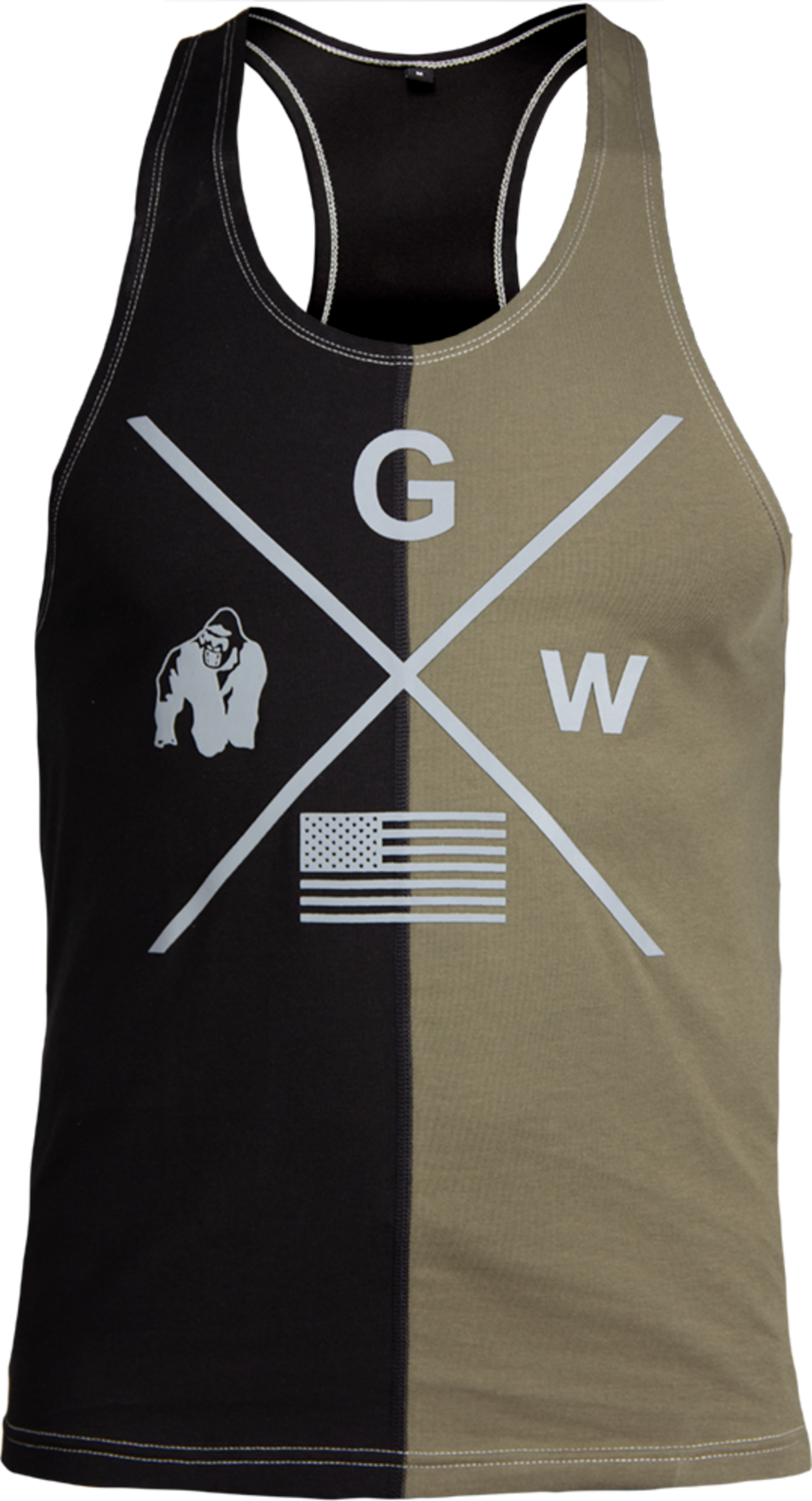 GORILLA WEAR, Sterling Stringer Tank Top