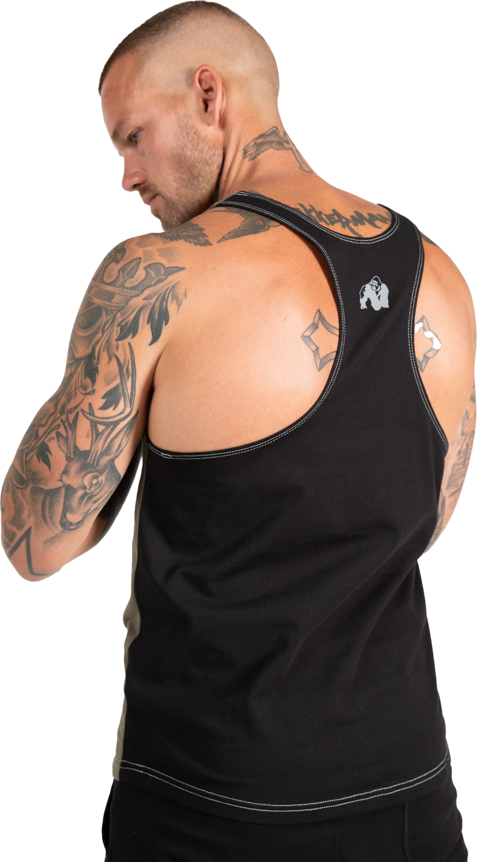 GORILLA WEAR, Sterling Stringer Tank Top