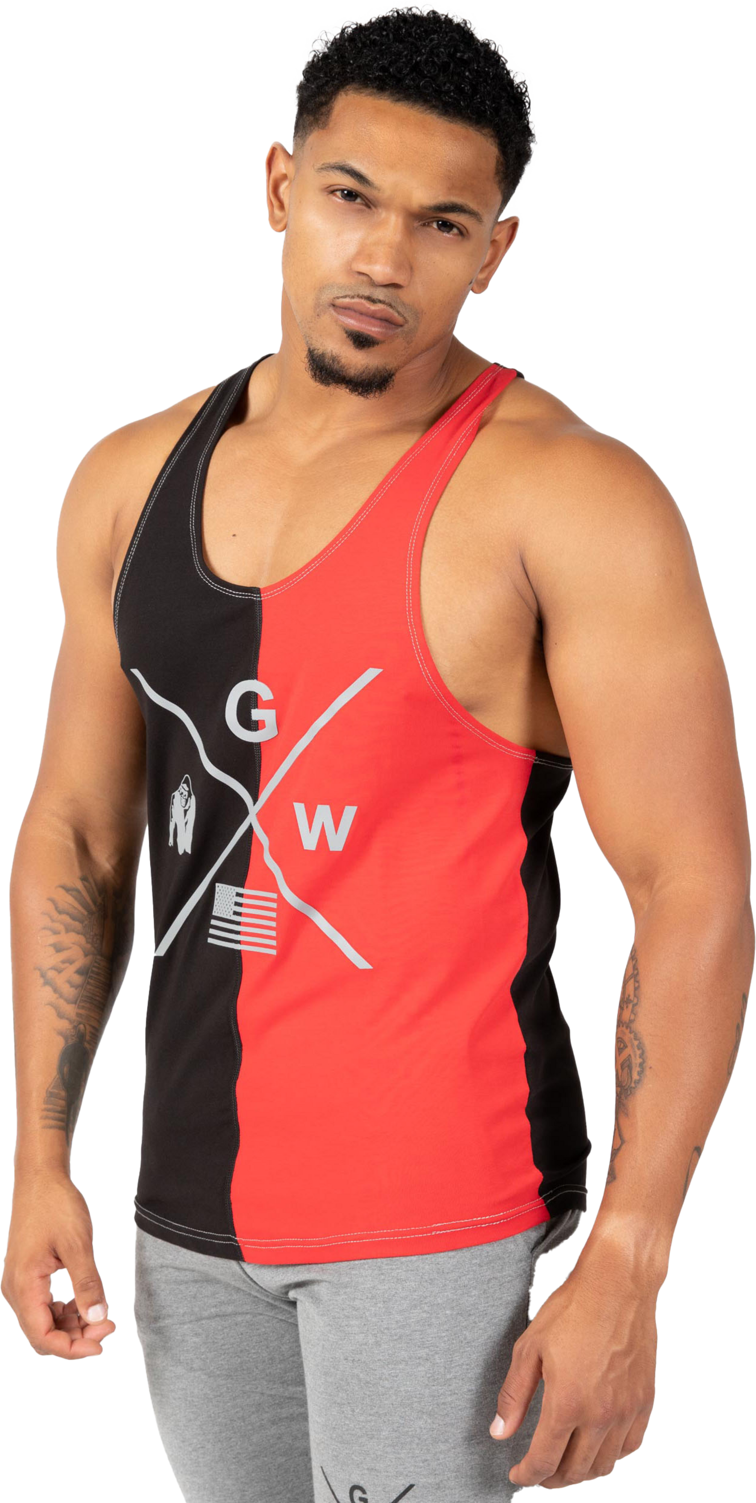 GORILLA WEAR, Sterling Stringer Tank Top