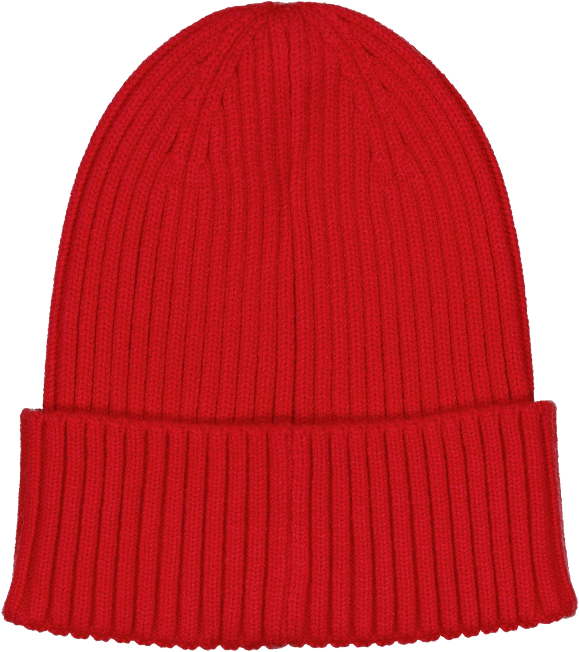 GEGGAMOJA, Stickad Mössa Pippi Långstrump Röd