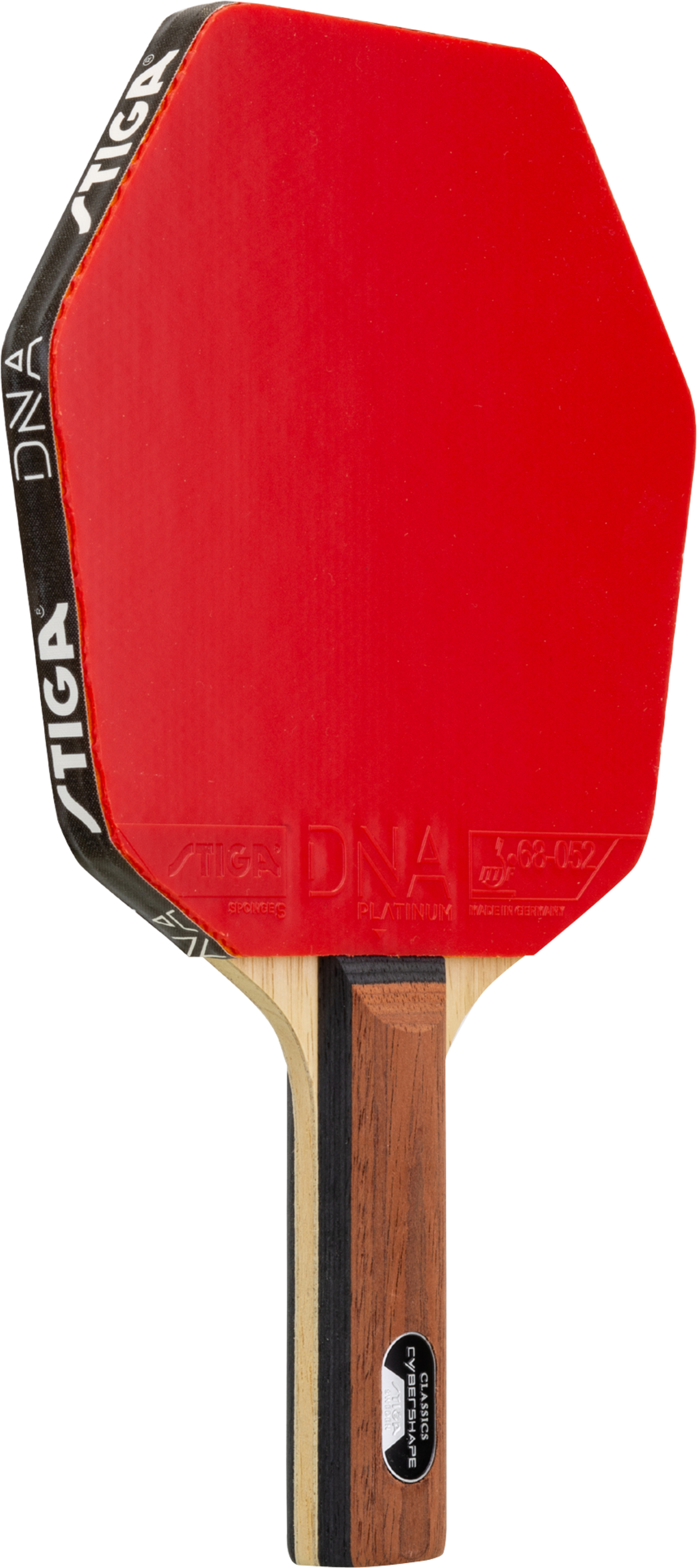 STIGA, Stiga F&auml;rdiglimmat Pingisracket Allround Classic Cybershape Kontroll, Niv&aring; 3 &ndash; Platinum