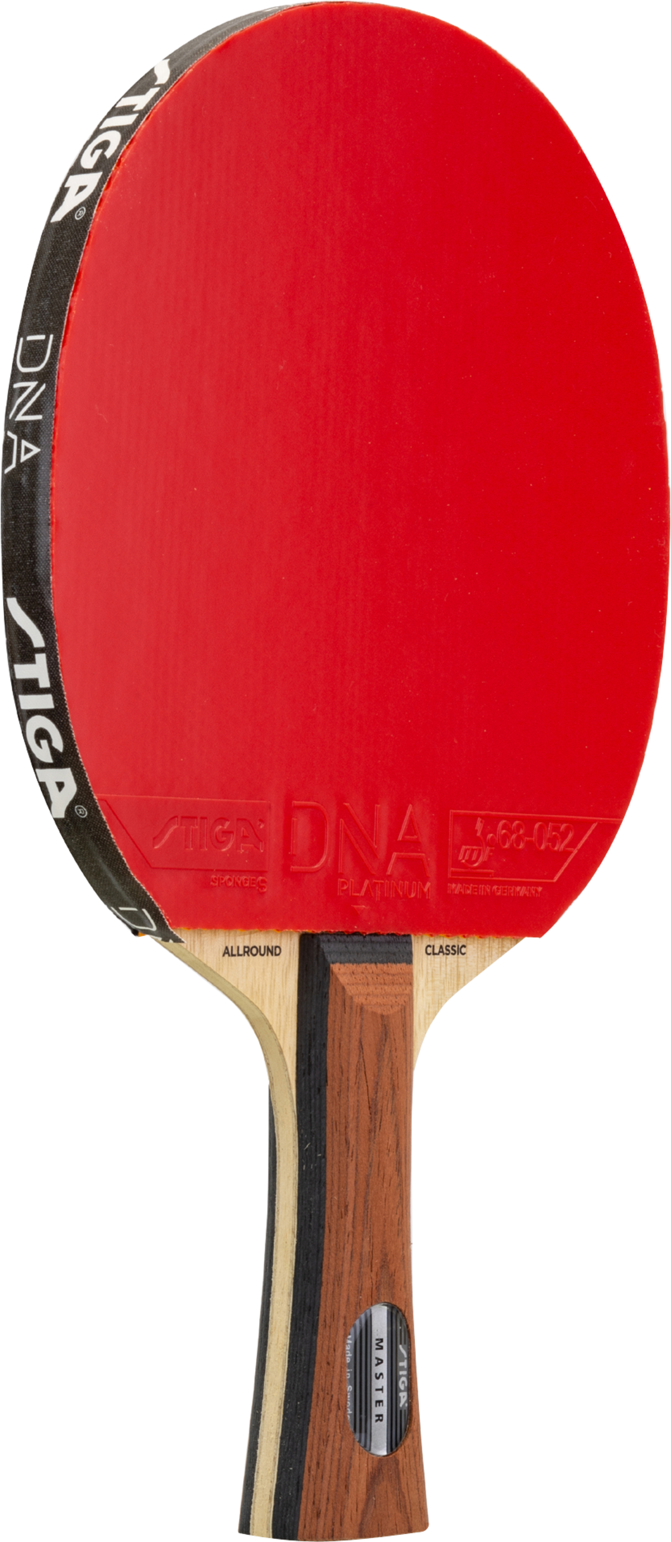 STIGA, Stiga F&auml;rdiglimmat Pingisracket Allround Classic Kontroll, Niv&aring; 3 &ndash; Platinum