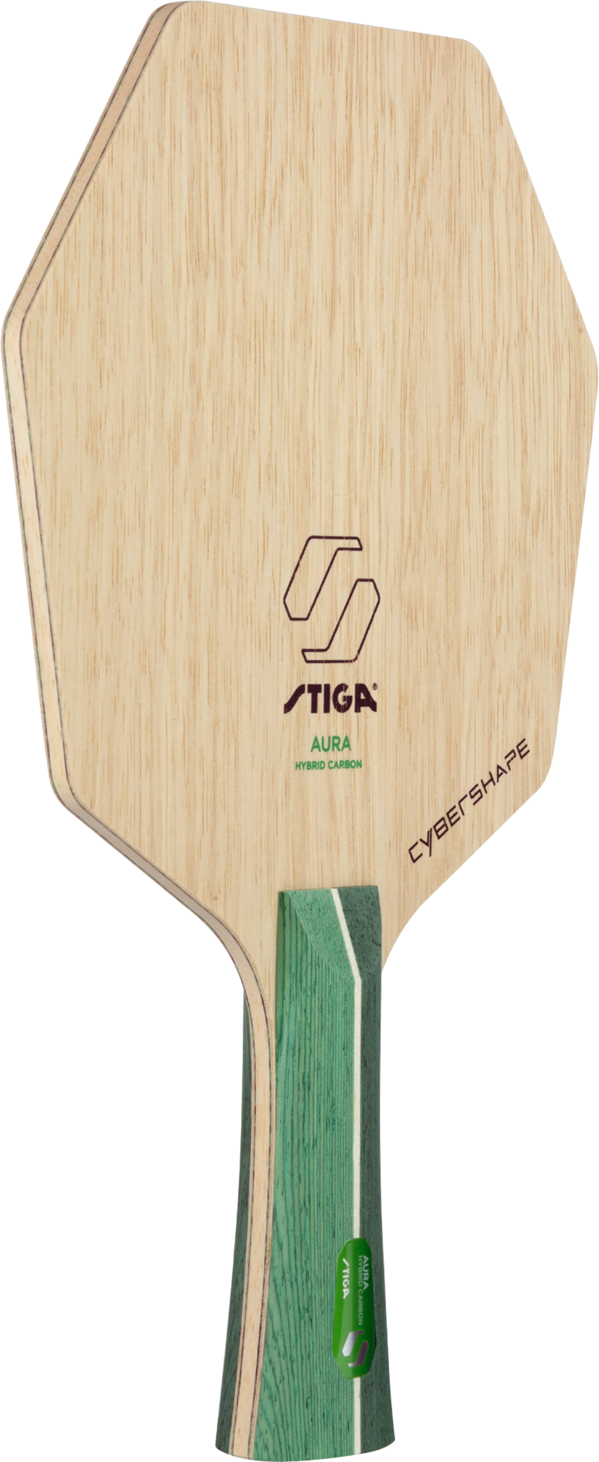 STIGA, Stiga Pingisstomme Aura Hybrid Carbon Cybershape