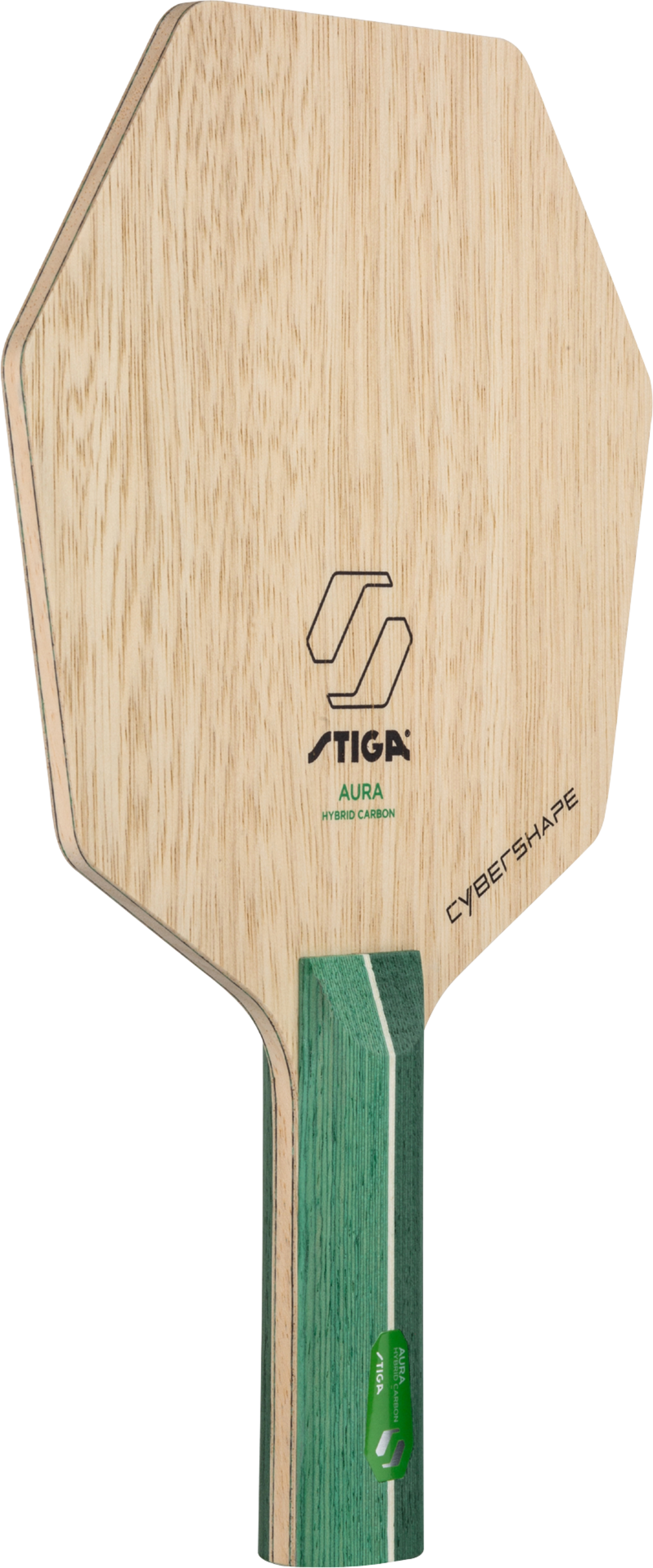 STIGA, Stiga Pingisstomme Aura Hybrid Carbon Cybershape