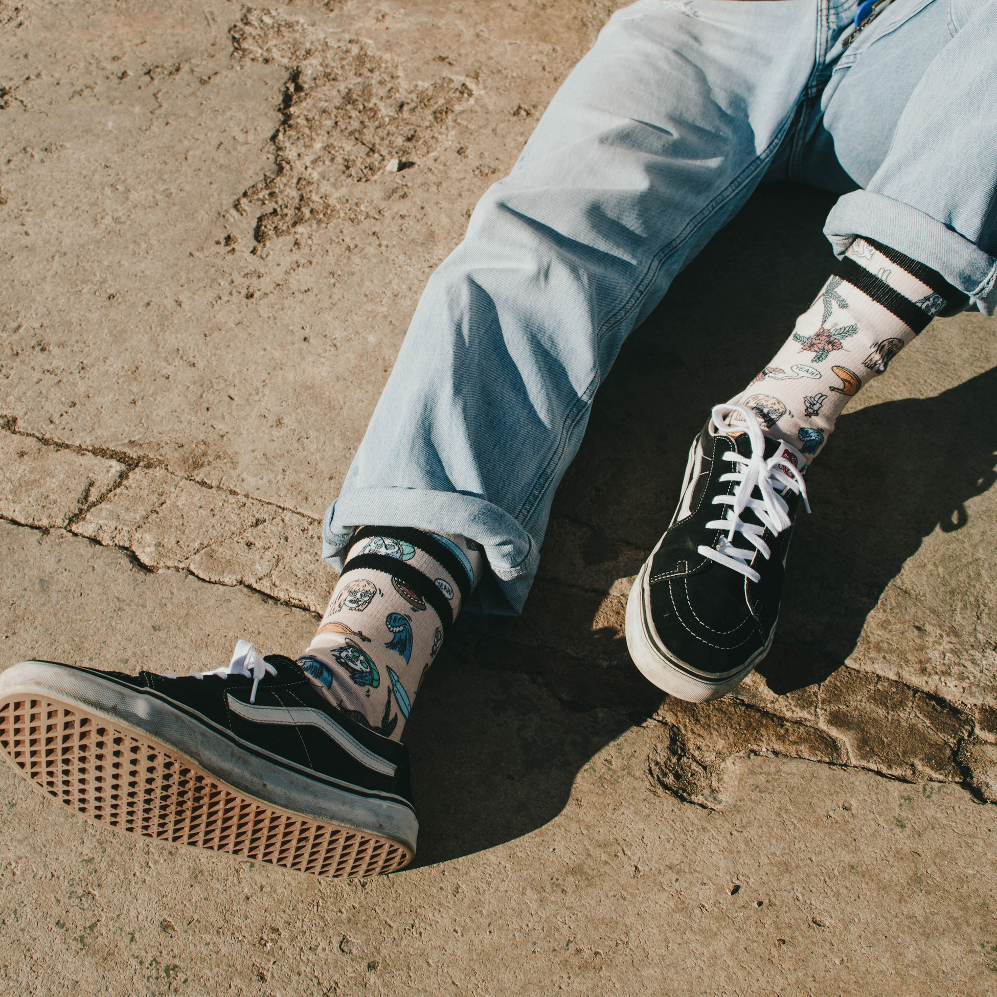 AMERICAN SOCKS, Stinky Surfer - Mid High