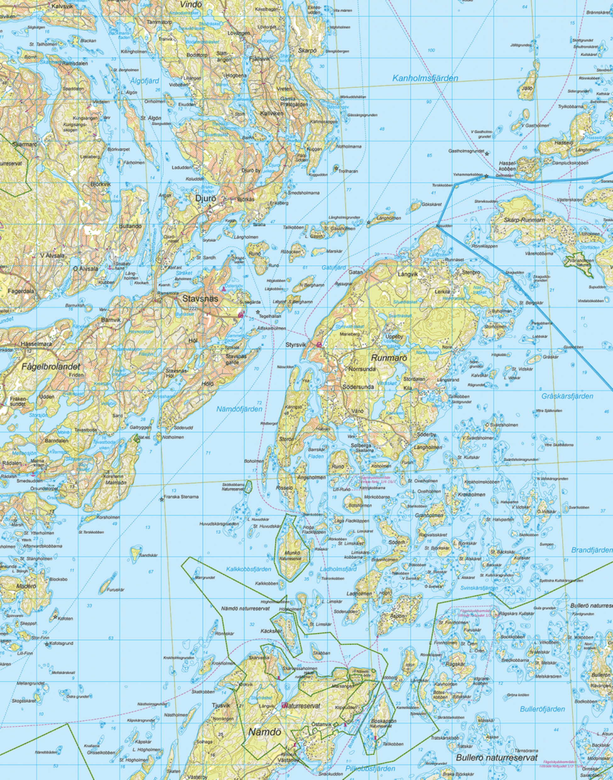 CALAZO, Stockholms Sk&auml;rg&aring;rd &ndash; S&ouml;dra 1:50 000