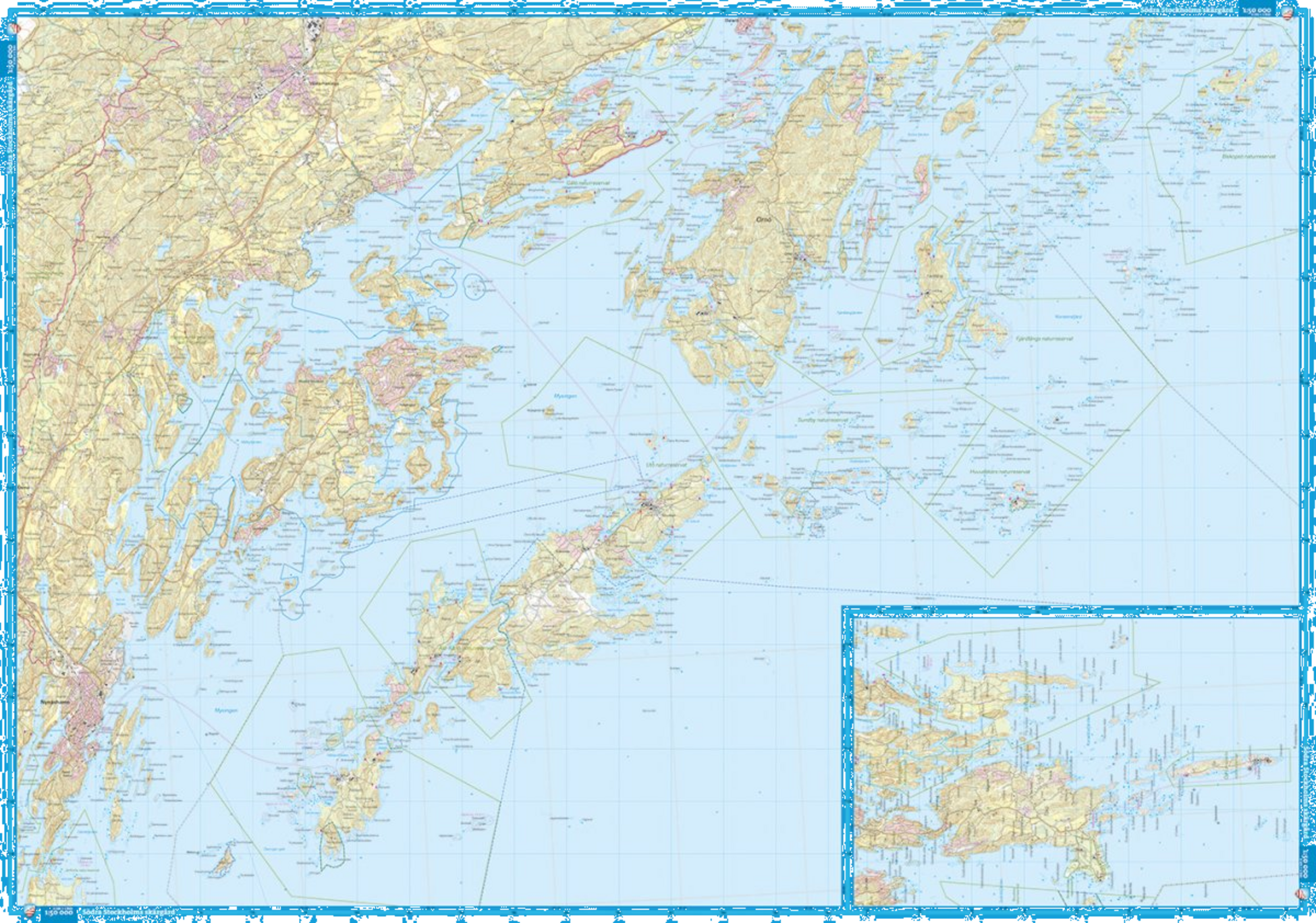 CALAZO, Stockholms Sk&auml;rg&aring;rd &ndash; S&ouml;dra 1:50 000