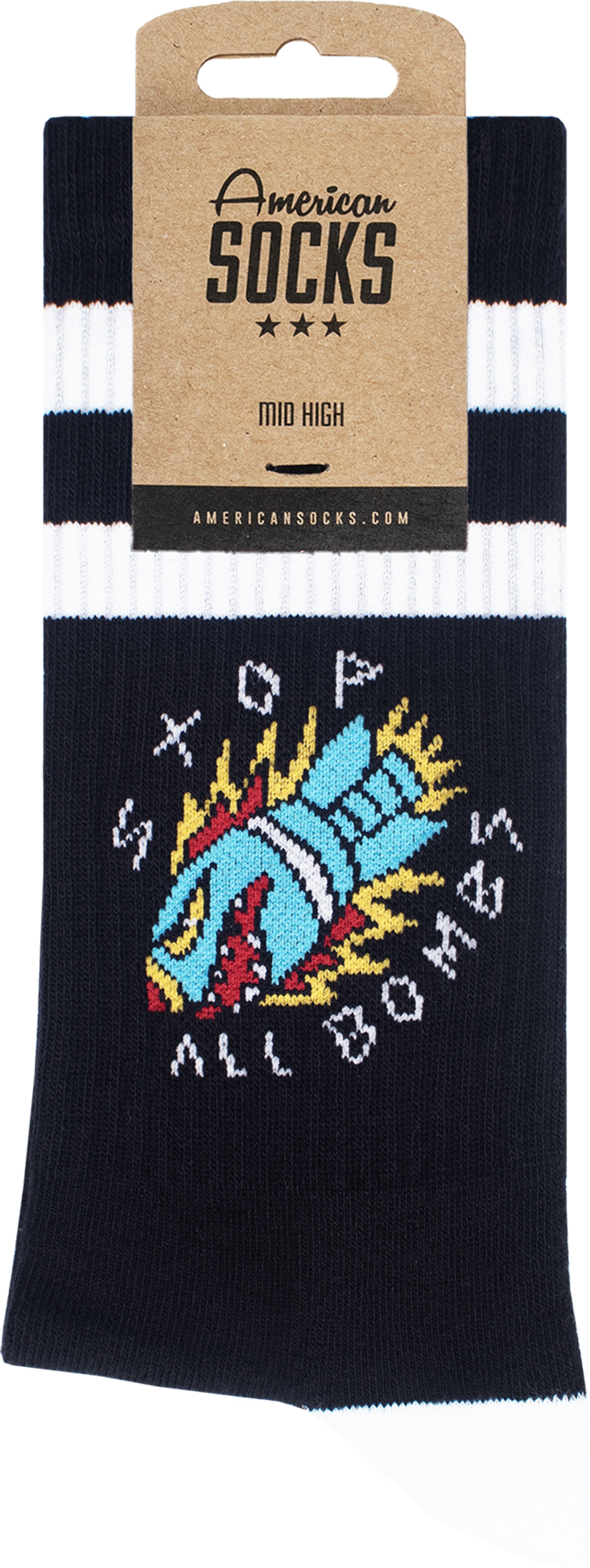 AMERICAN SOCKS, Stop All Bombs - Mid High