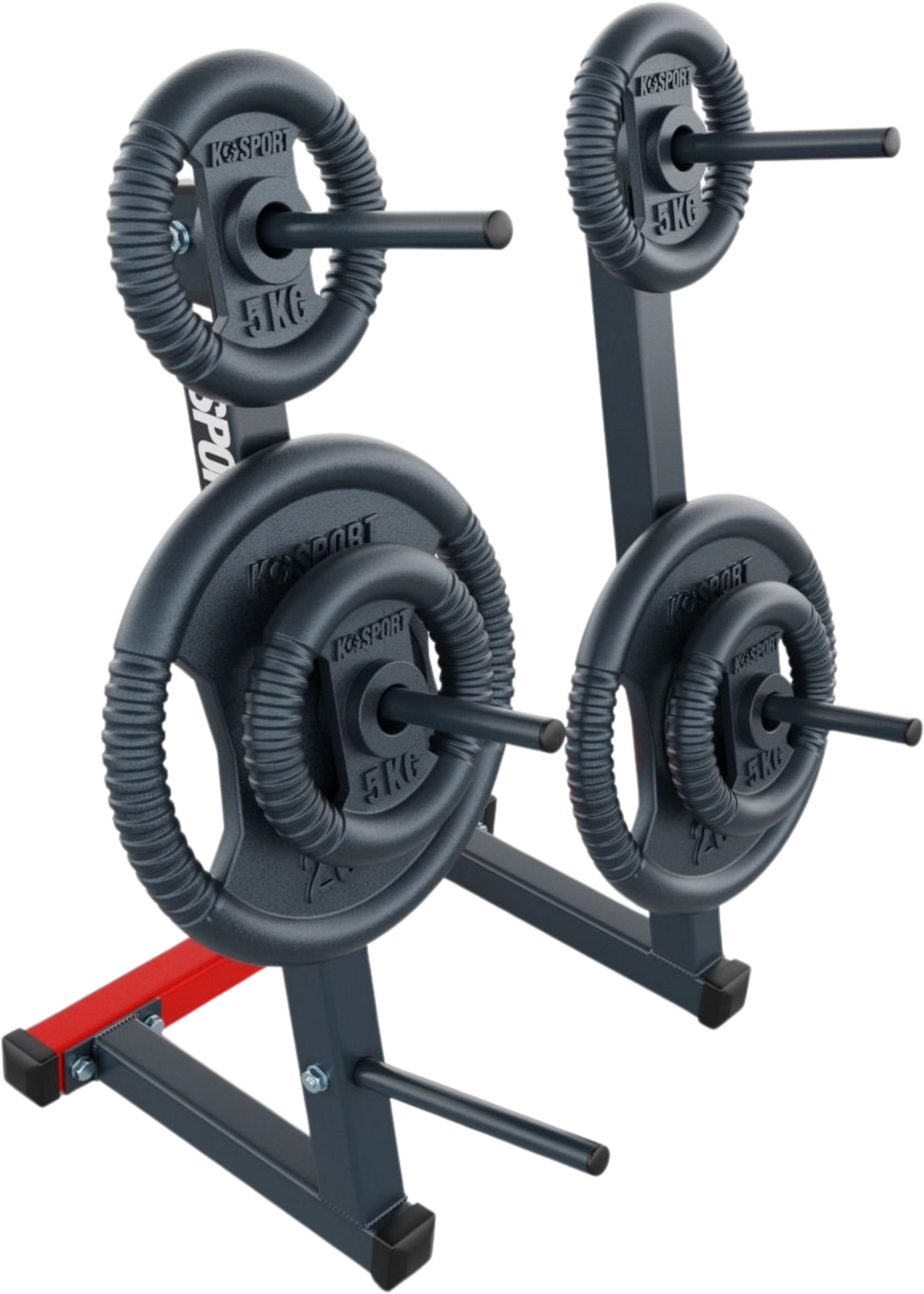 K-SPORT, Storage Rack: Hantelställ Med 5 Stänger