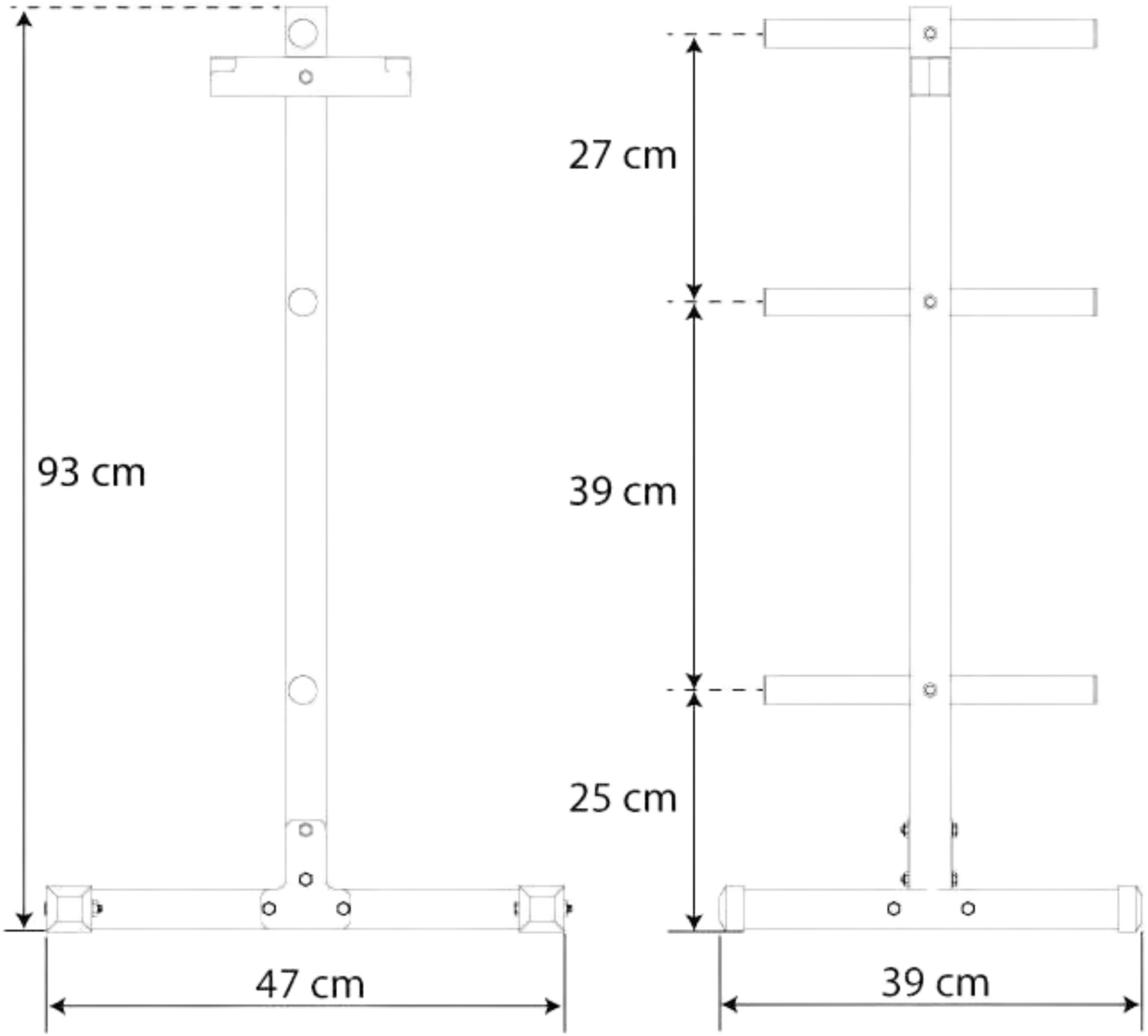 K-SPORT, Storage Rack: Hantelställningstorn