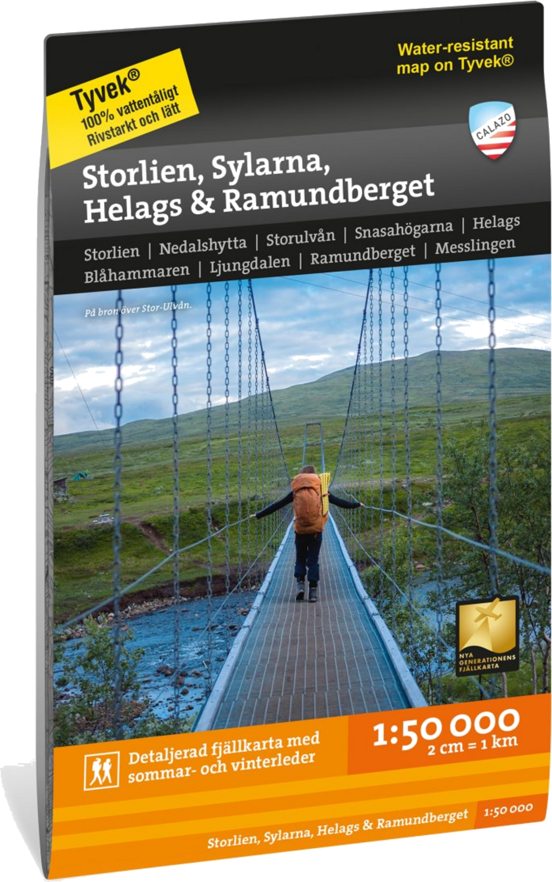 CALAZO, Storlien, Sylarna, Helags  Ramundberget 1:50 000
