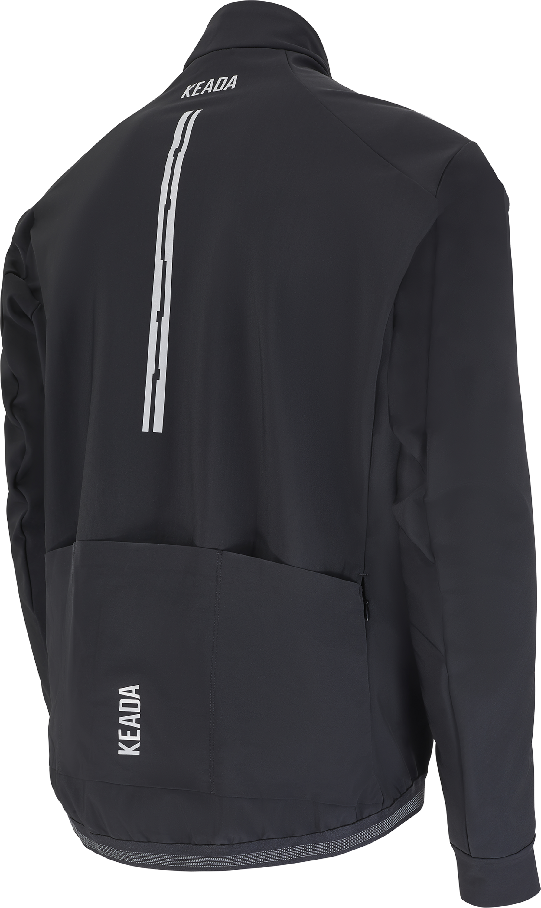 KEADA SPORTS, Storm Jacket Black – Mens Thermal Cycling Jacket