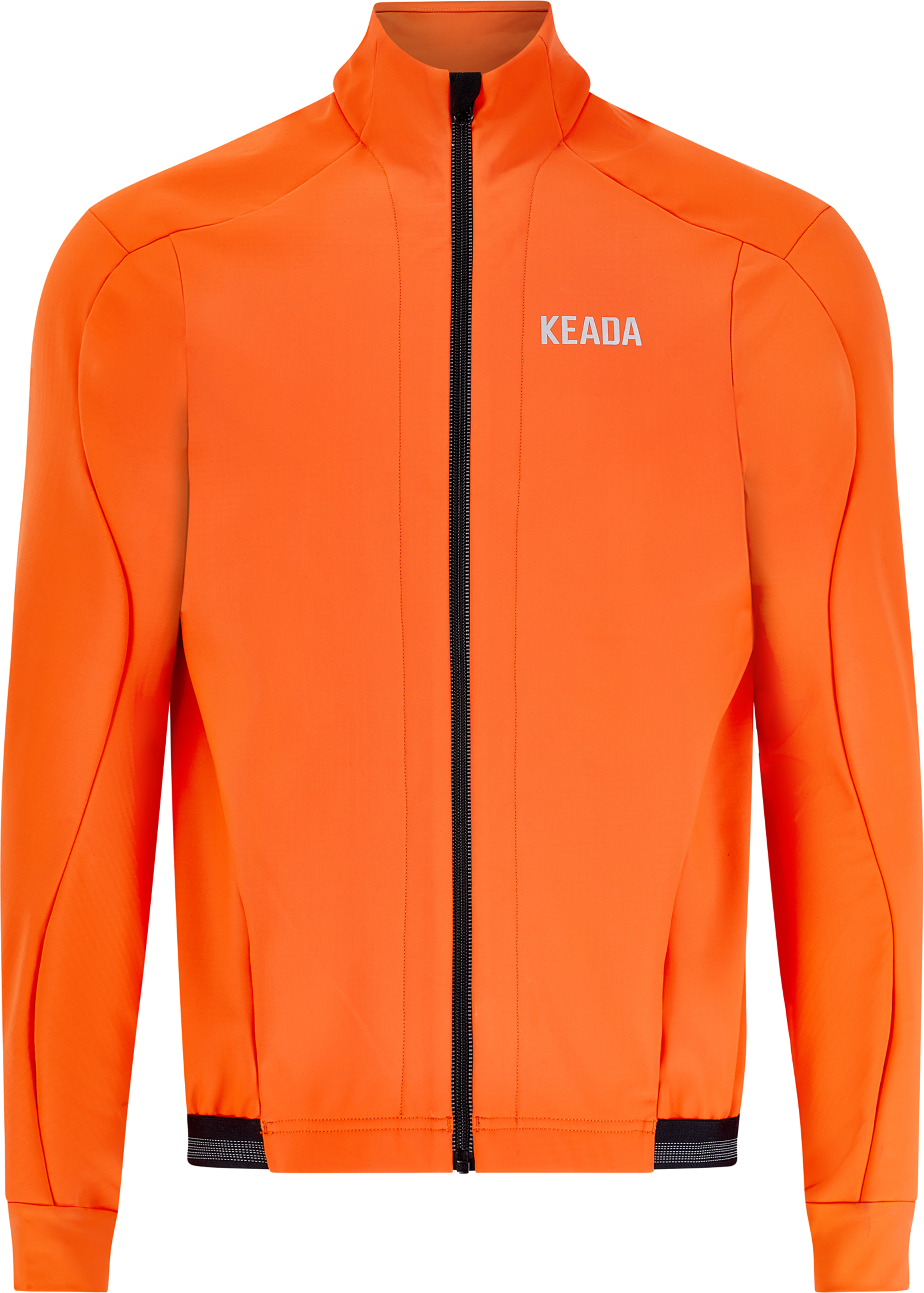 KEADA SPORTS, Storm Jacket Orange – Womens Thermal Cycling Jacket