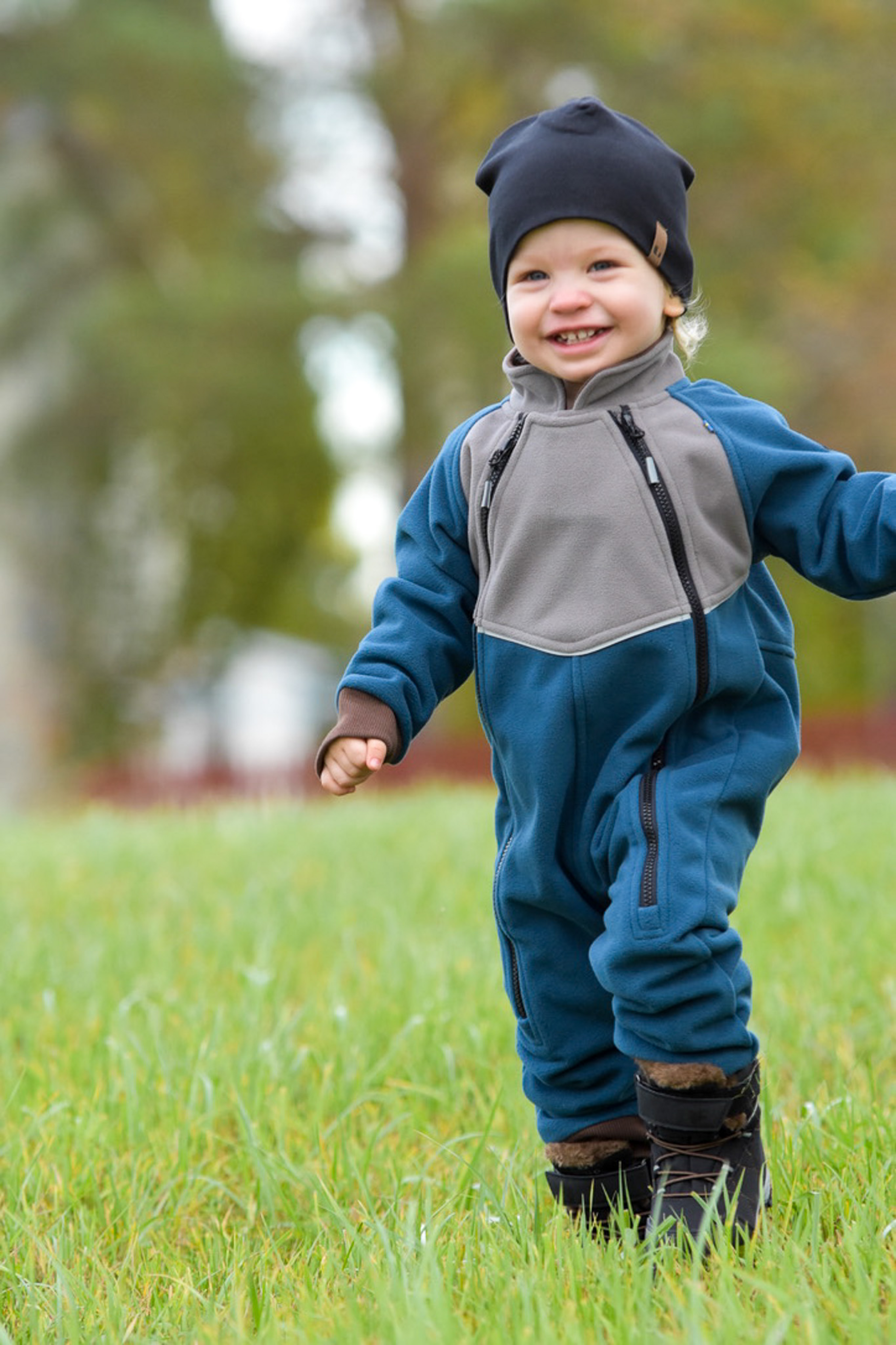 LINDBERG, Stormy Baby Overall, Windfleece