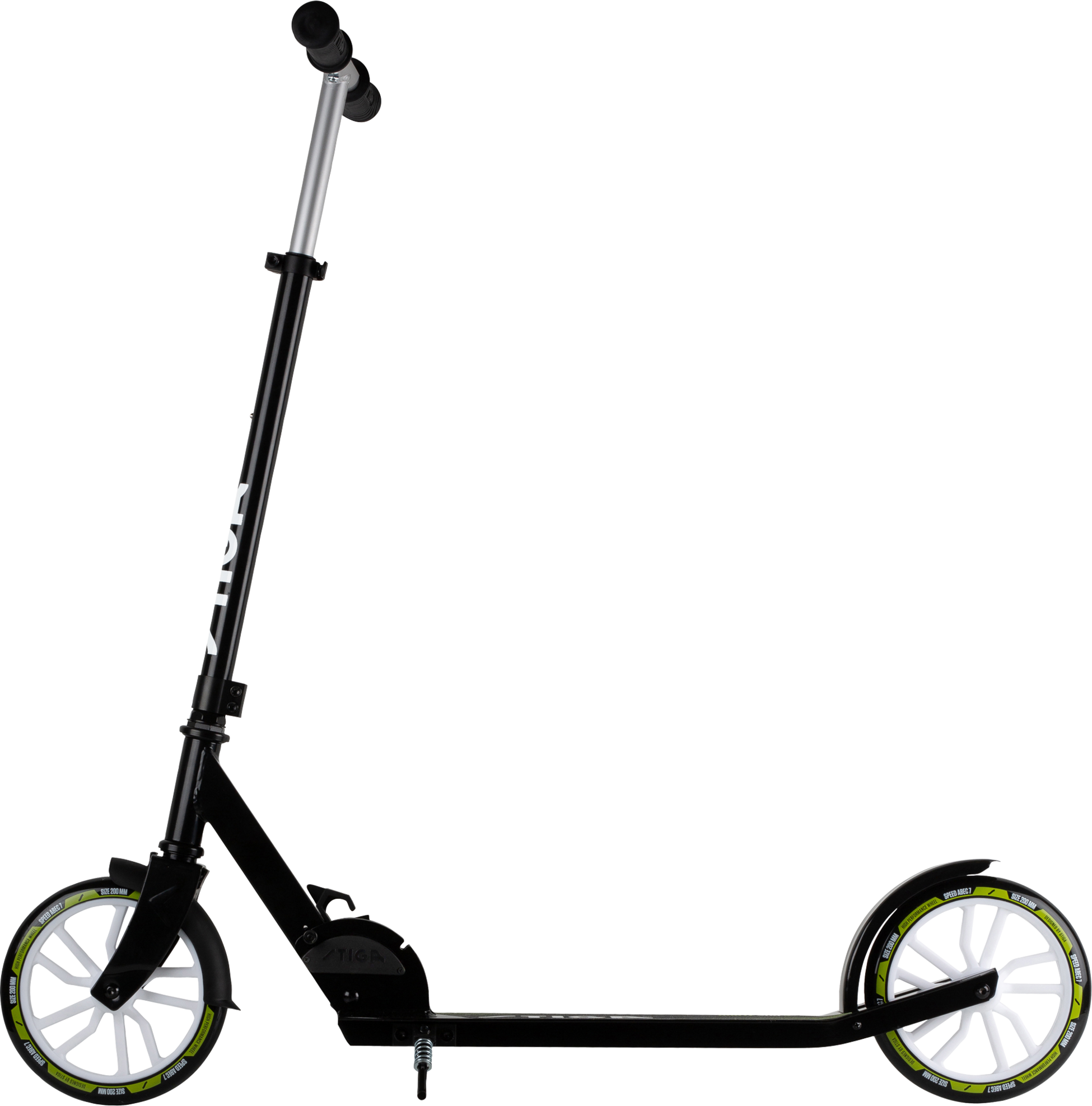 STIGA, Str Kick Scooter Route 200-s Black/lime
