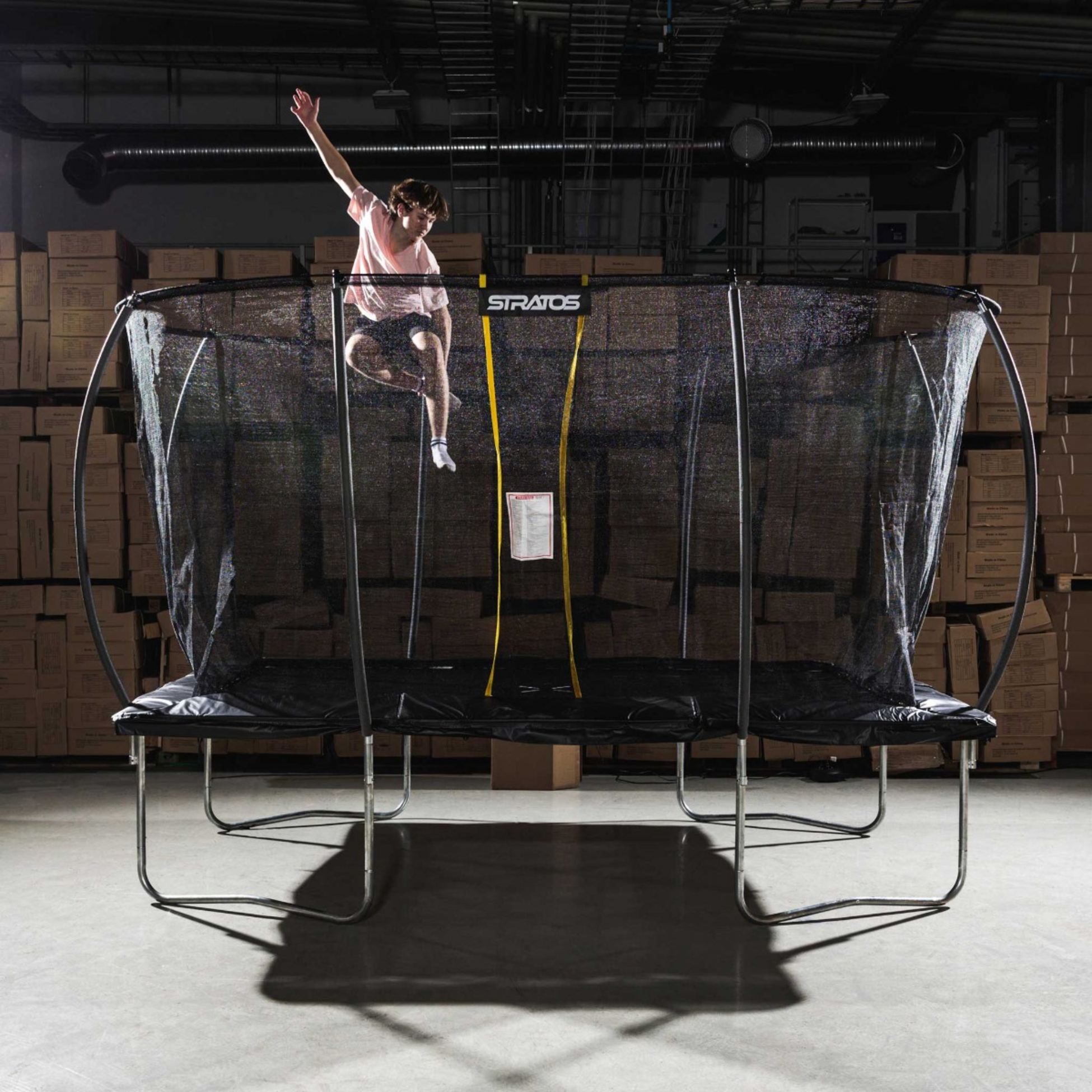 STRATOS, Stratos Rectangle Trampoline 7x10 Ft / 213x305 Cm