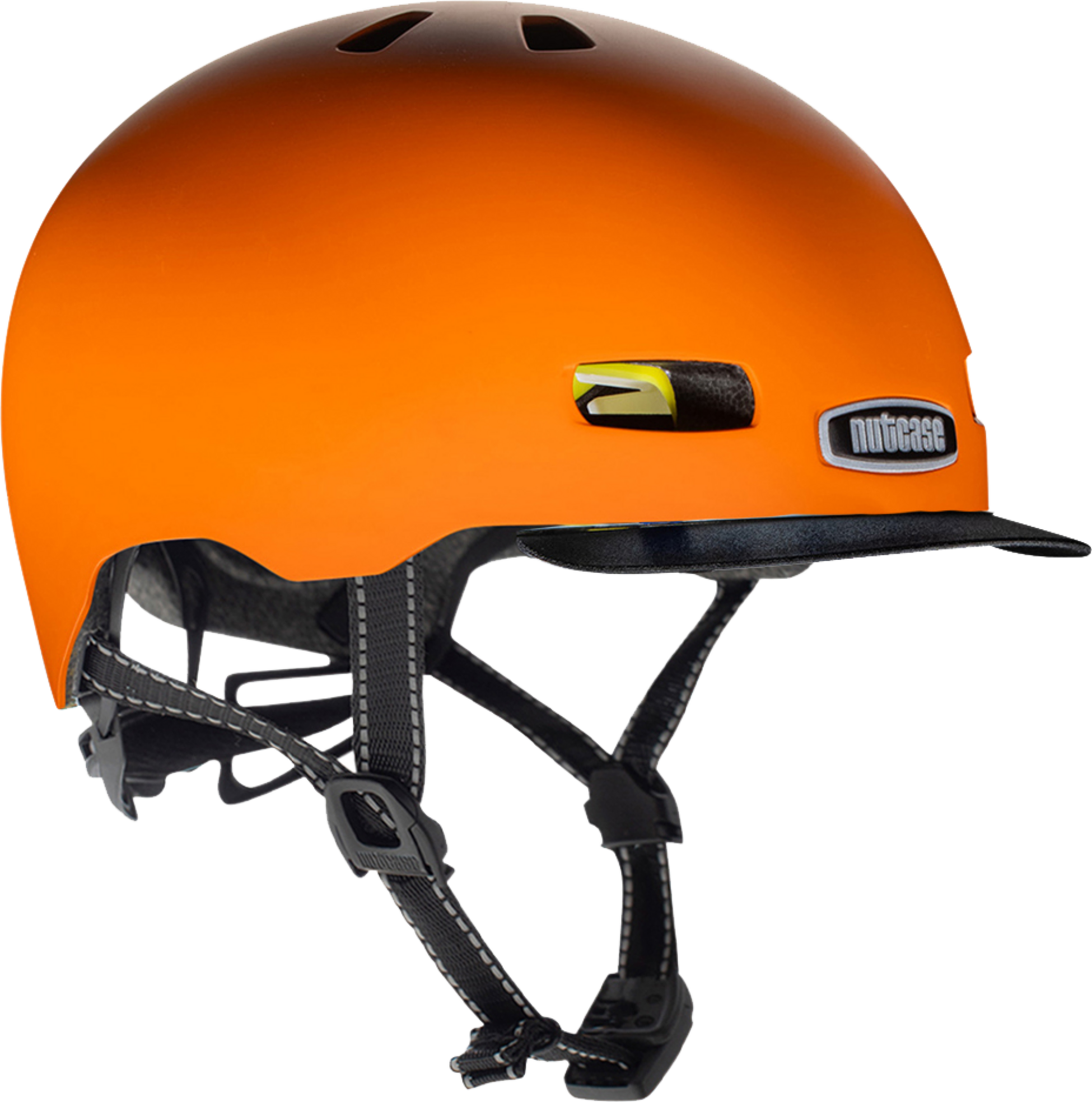 NUTCASE, Street Hi Viz Solid Matte Mips Helmet