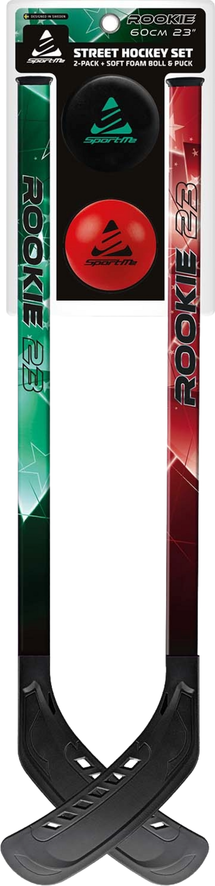 SPORTME, Streethockey Set Rookie 2-pack 60 Cm