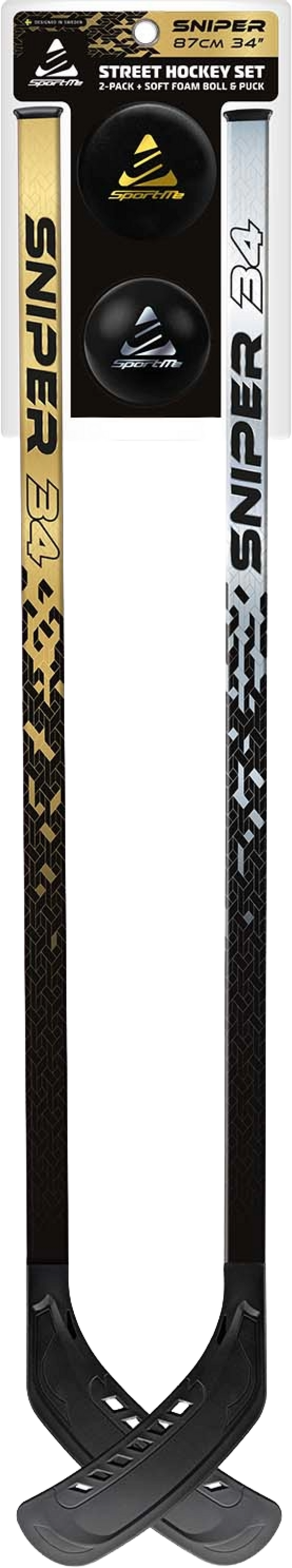 SPORTME, Streethockey Set Sniper 2-pack 87 Cm