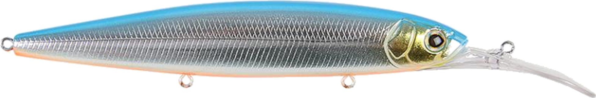 STRIKE PRO, Strike Pro Bold Dr, 13cm, 25g - Blue Silver Ob