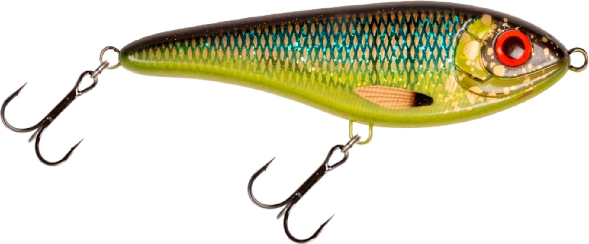 STRIKE PRO, Strike Pro Buster Jerk, Sinking, 15cm, 75g - Acid Roach