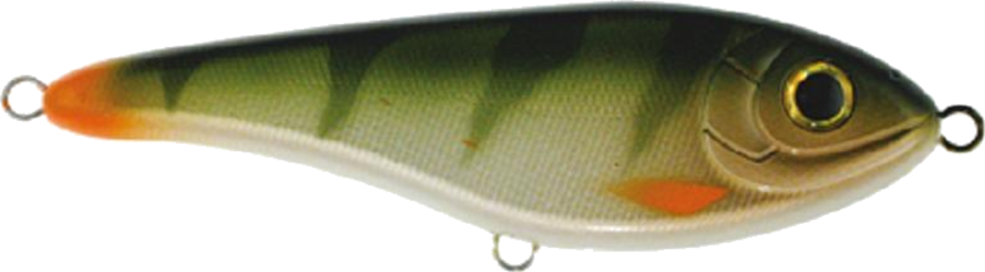 STRIKE PRO, Strike Pro Buster Jerk, Sinking, 15cm, 75g - Natural Perch