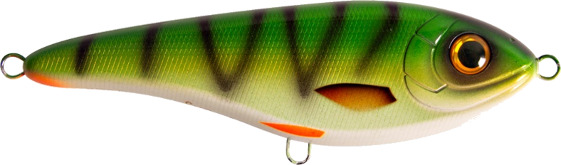 STRIKE PRO, Strike Pro Buster Jerk, Sinking, 15cm, 75g - Yellow Perch