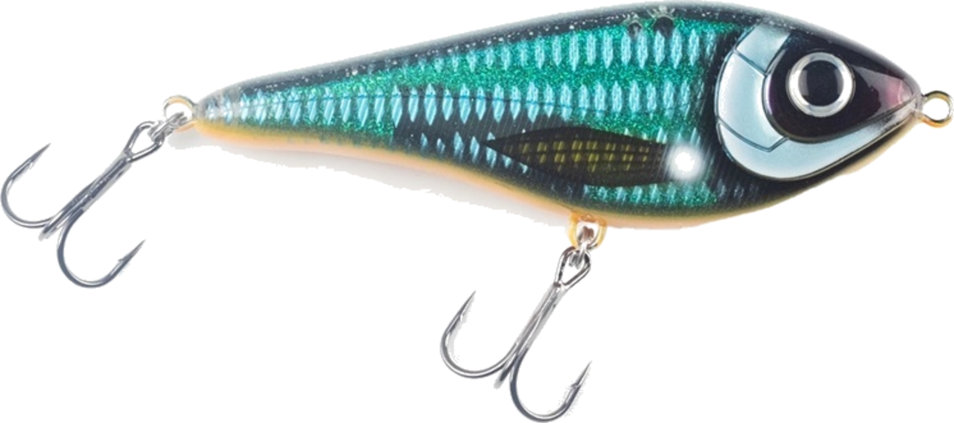 STRIKE PRO, Strike Pro Buster Swim, Slow Sink, 13cm, 65g - Cosmic Blue