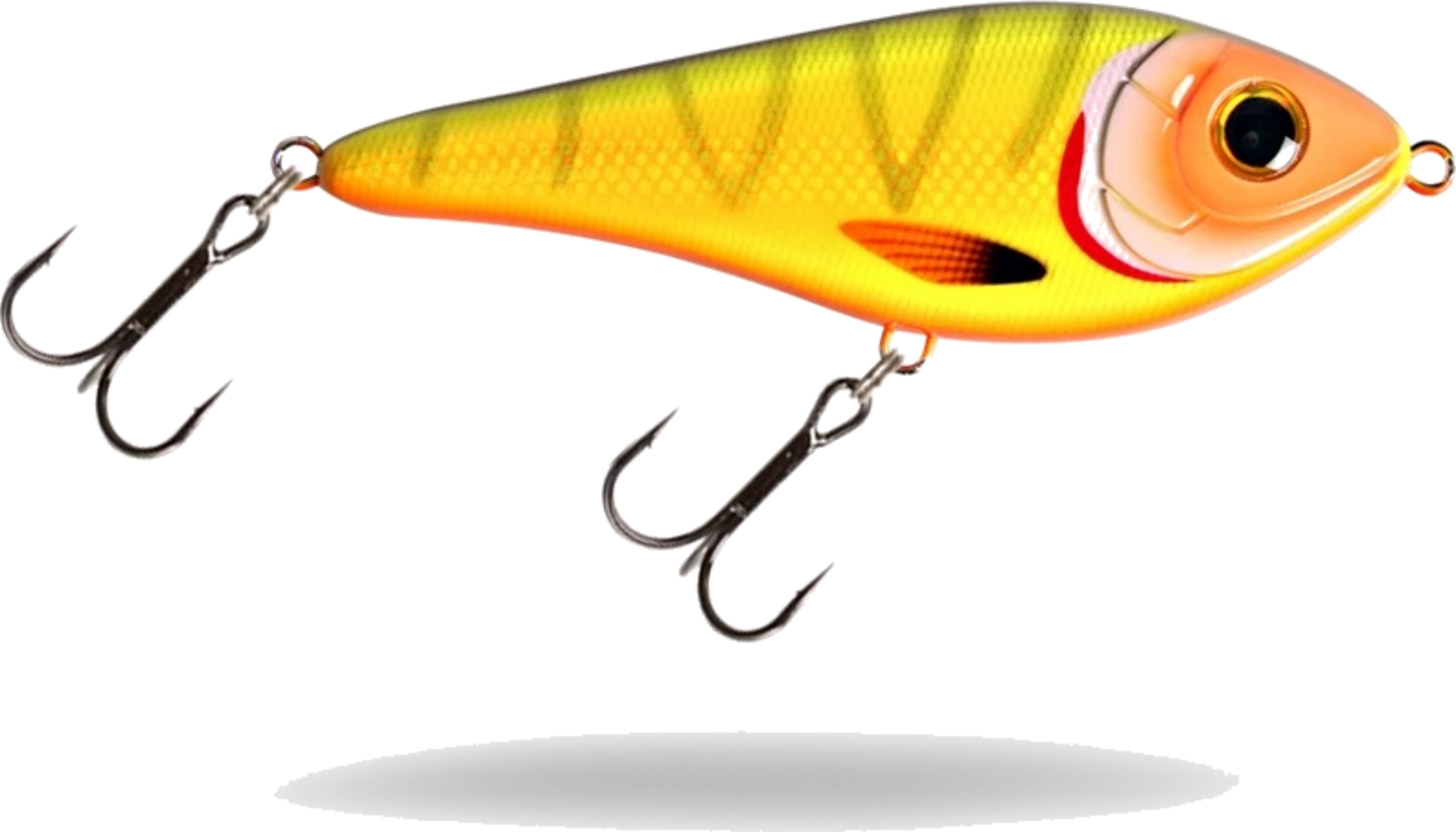 STRIKE PRO, Strike Pro Buster Swim, Slow Sink, 13cm, 65g - Neon Tiger Tetra