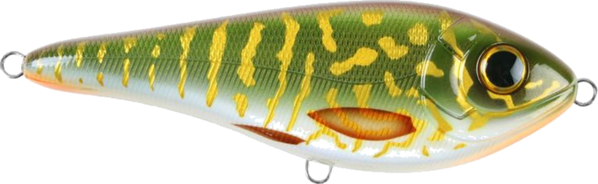 STRIKE PRO, Strike Pro Buster Swim Bait, Slow Sink, 13cm, 65g - Special Pike