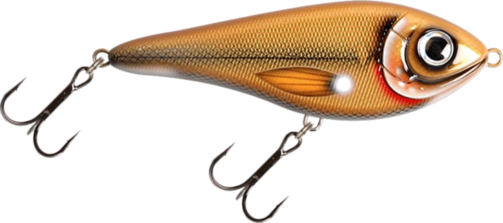STRIKE PRO, Strike Pro Buster Swim Jr, Slow Sink, 10,5cm, 40g - Bemidji Blonde