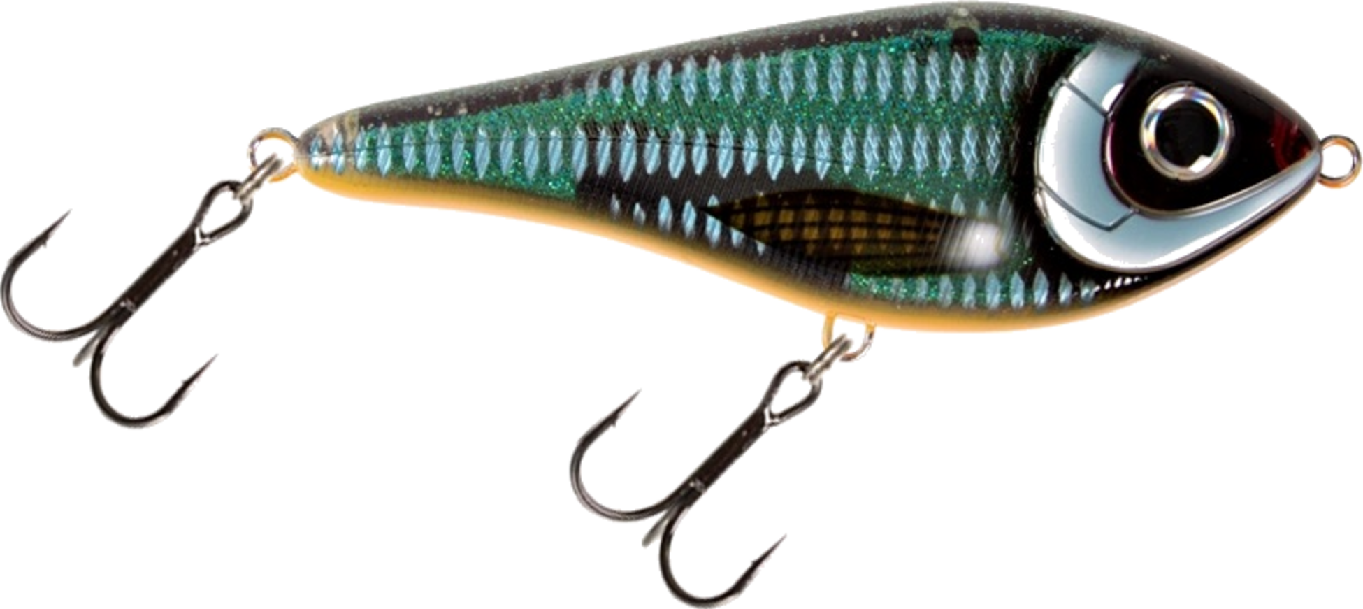STRIKE PRO, Strike Pro Buster Swim Jr, Slow Sink, 10,5cm, 40g - Cosmic Blue