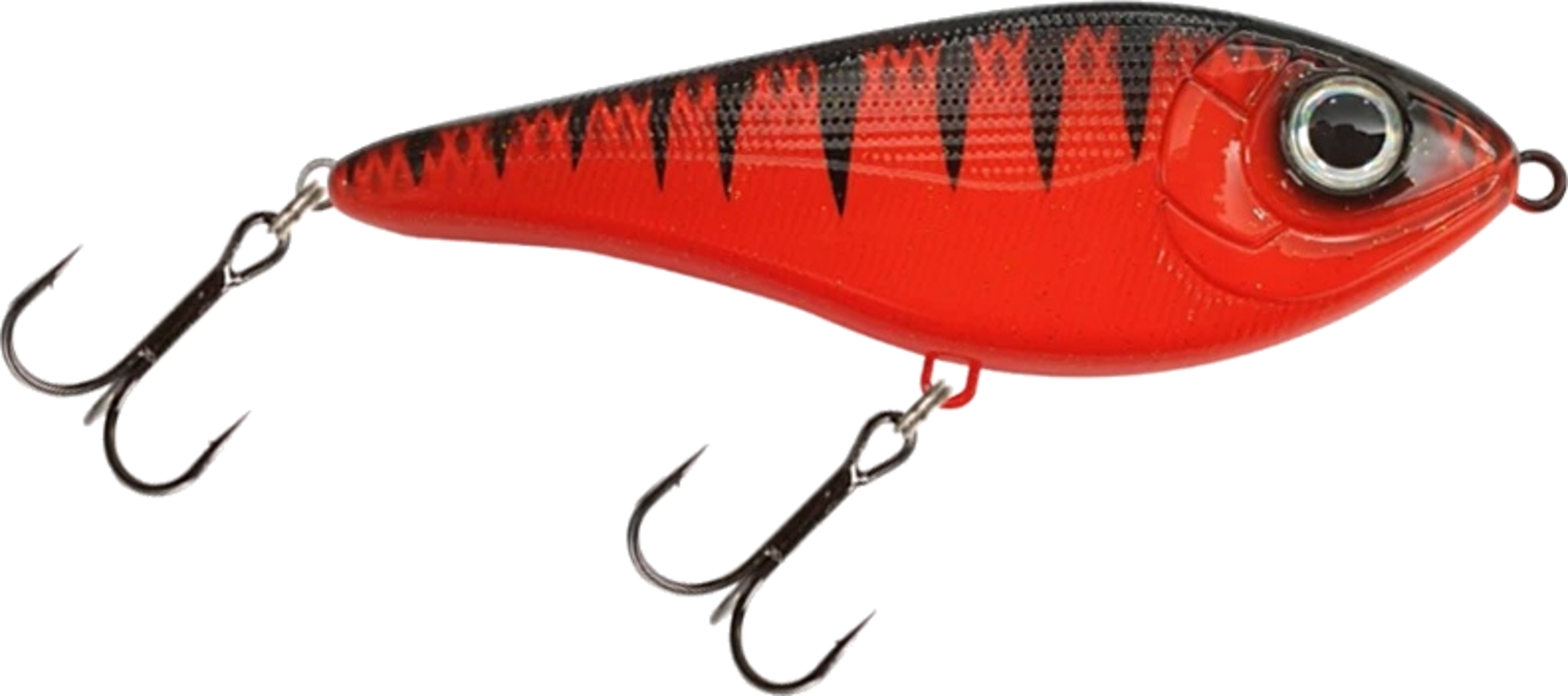 STRIKE PRO, Strike Pro Buster Swim Jr, Slow Sink, 10,5cm, 40g - Red Devil