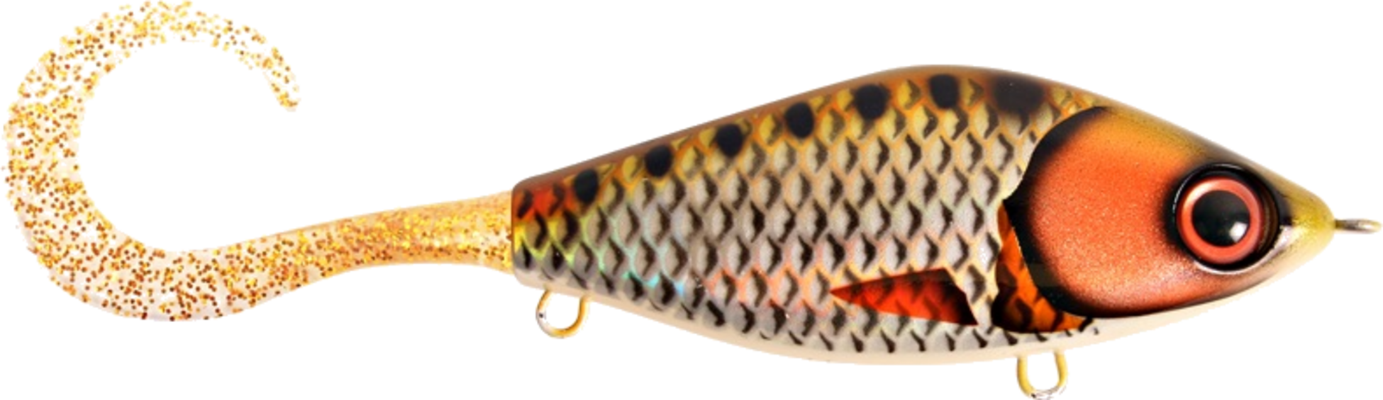 STRIKE PRO, Strike Pro Guppie, 13,5cm, 120g - Golden Ridgeback - Gold Glitter