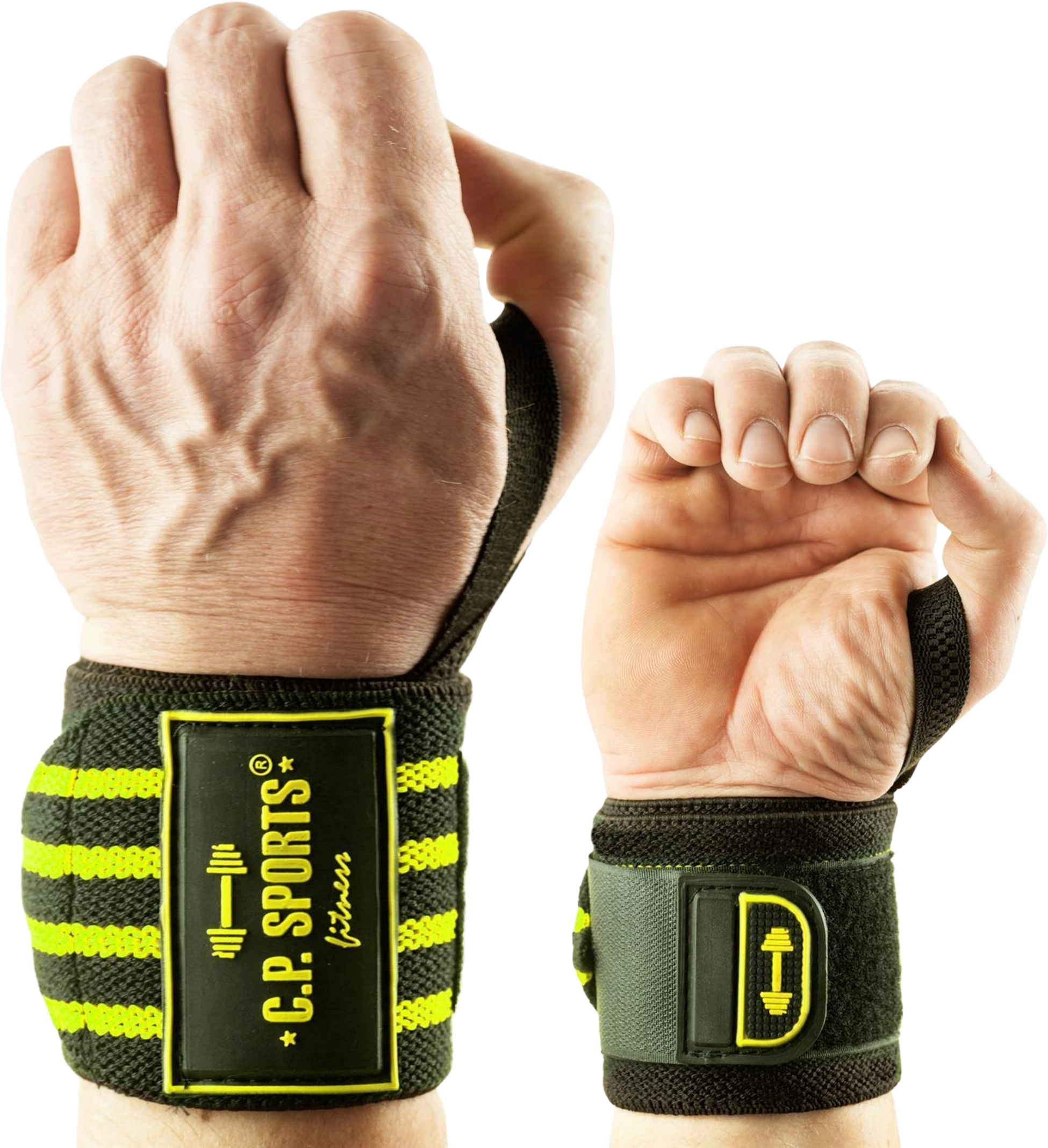 C.P. SPORTS, Strongman Wrist Wraps 50 Cm