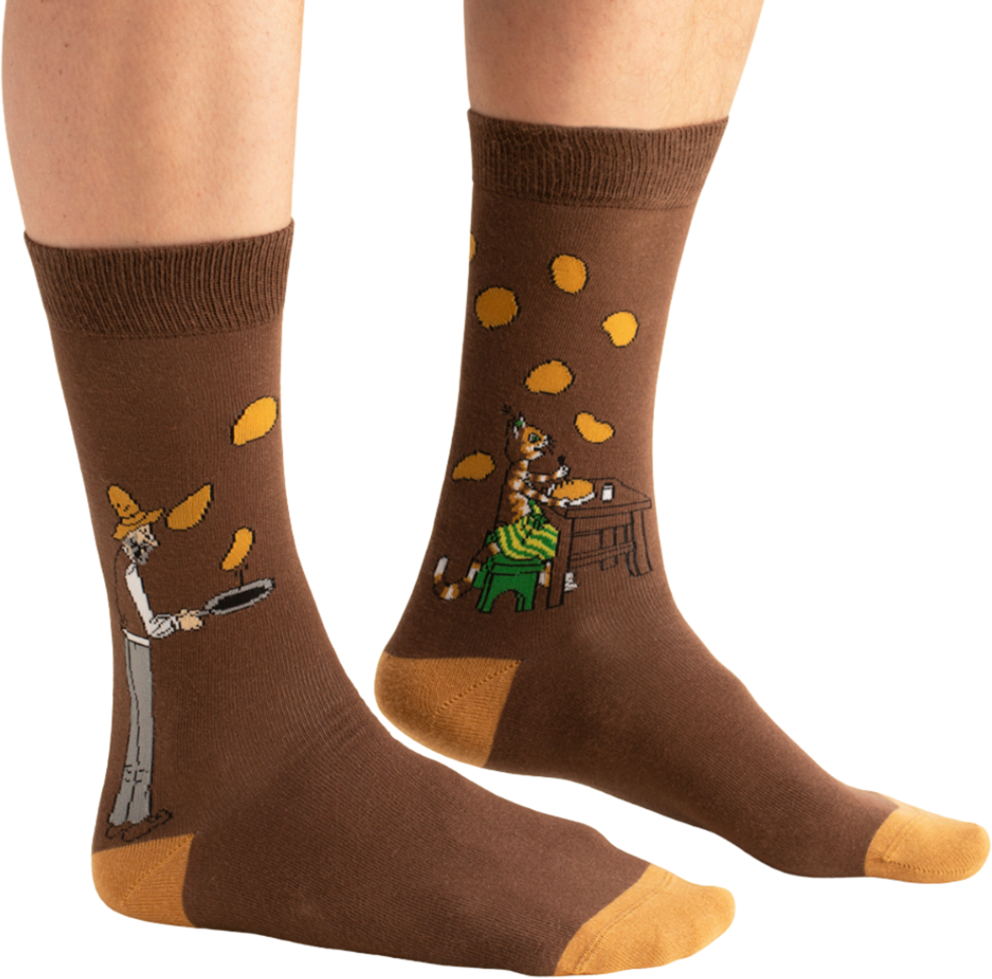 SVENSK HUSMAN, Strumpor -  Pettson-Findus Steker Pannkakor