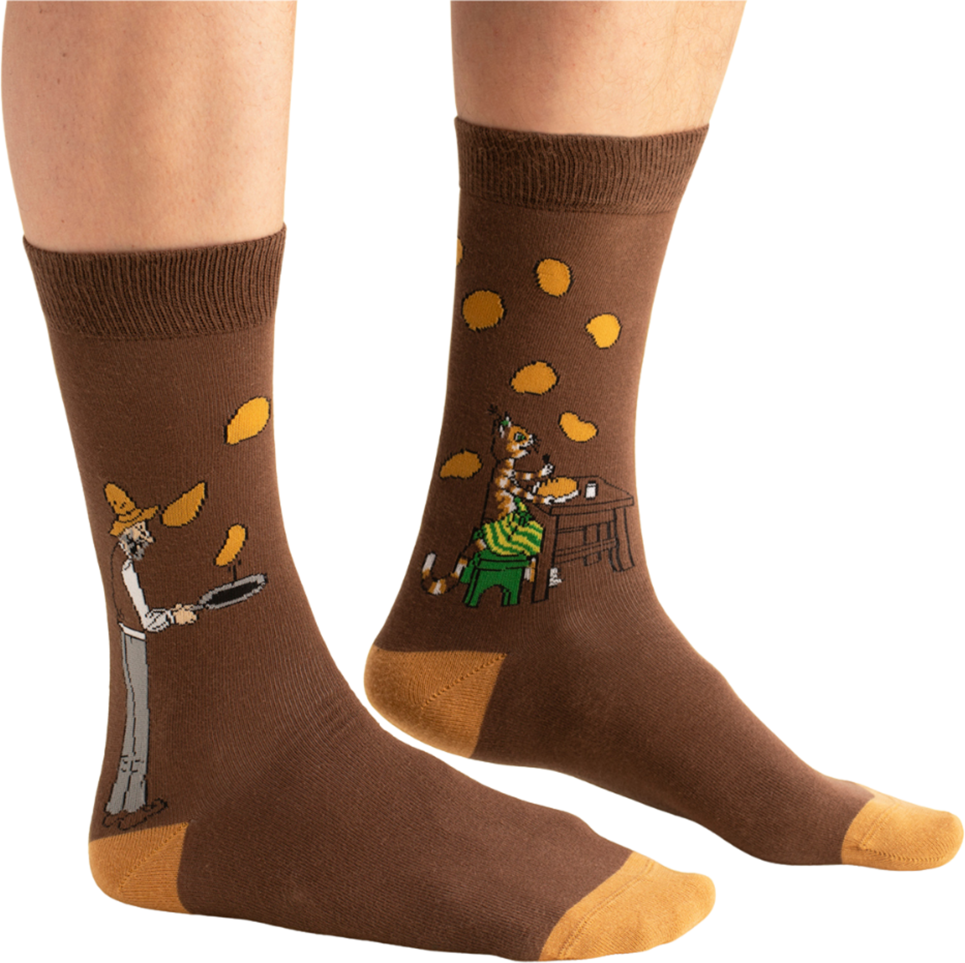 SVENSK HUSMAN, Strumpor -  Pettson-Findus Steker Pannkakor