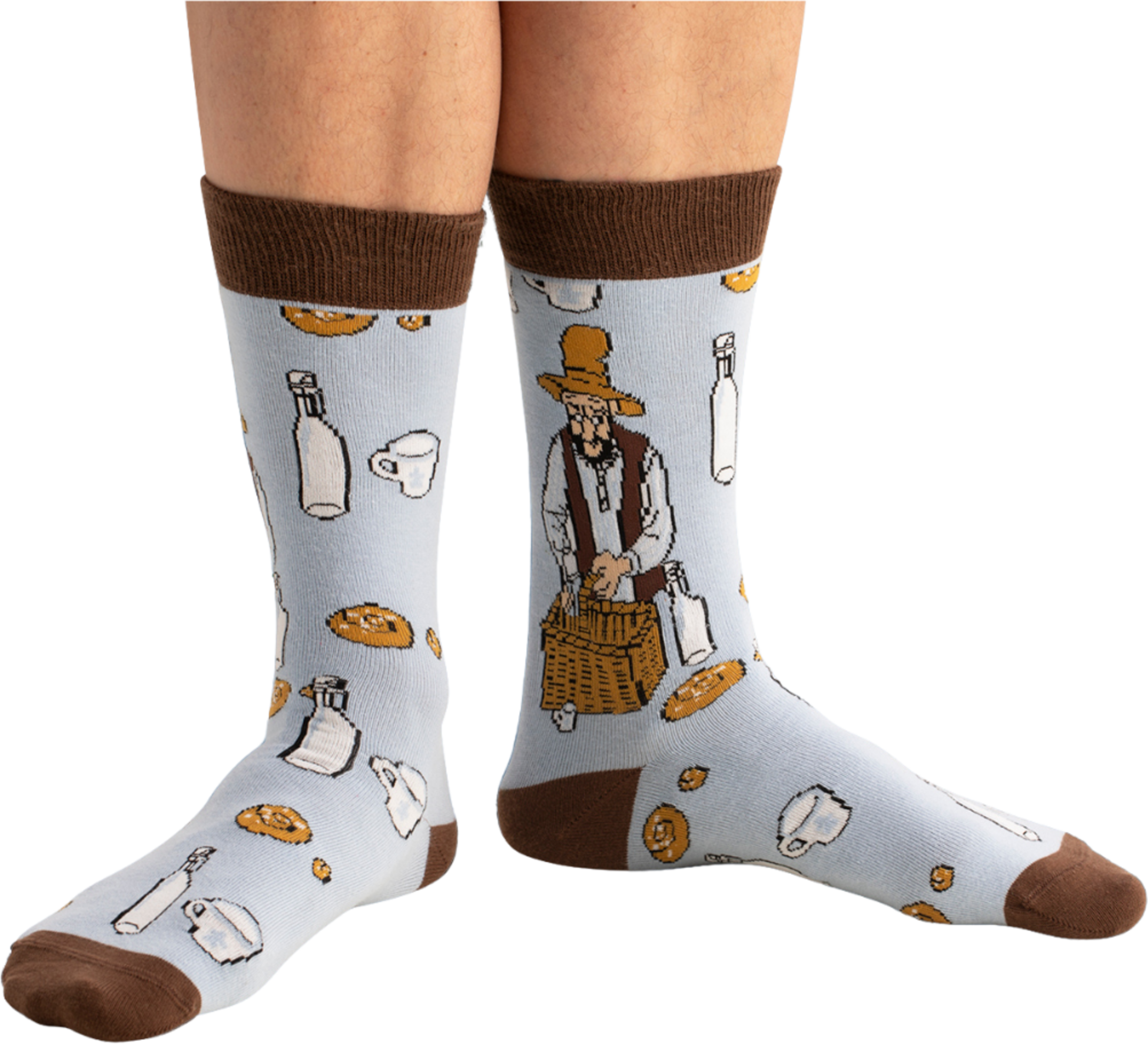 SVENSK HUSMAN, Strumpor -  Pettson Packar Fikakorg