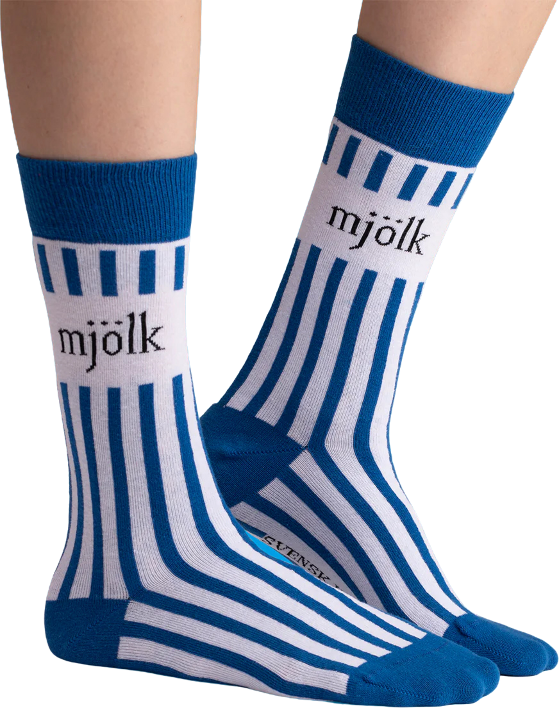 SVENSK HUSMAN, Strumpor - Bl&aring; mj&ouml;lk