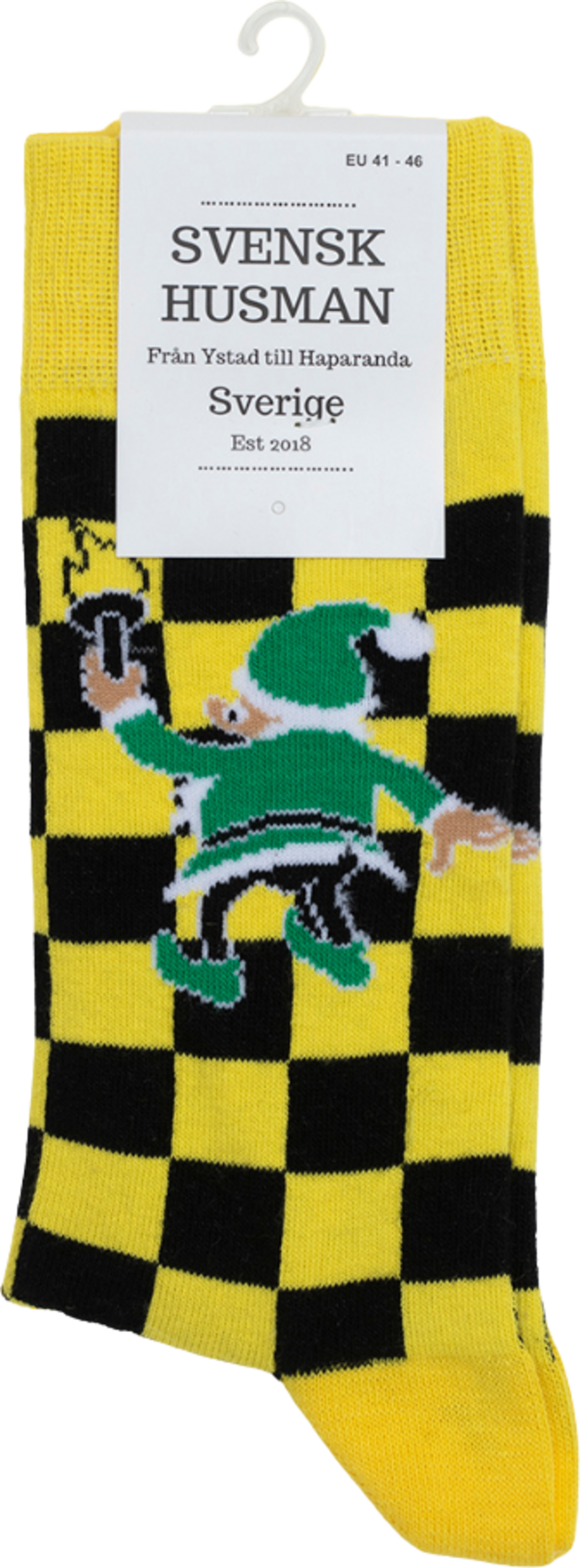 SVENSK HUSMAN, Strumpor - Tomteverkstad - S&aring;n D&auml;r F&auml;rg Skulle Man Ha