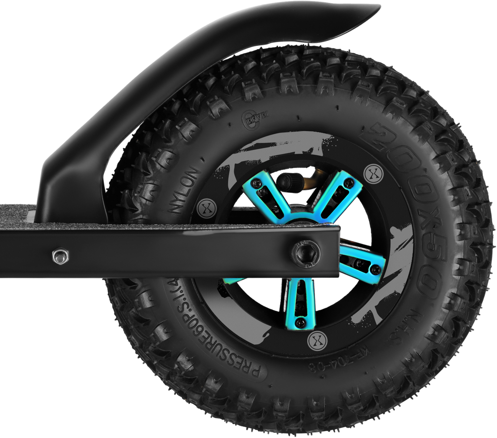 NORTHIX, Stunt Scooter, 195x50 Mm Rubber Wheels, Abec9