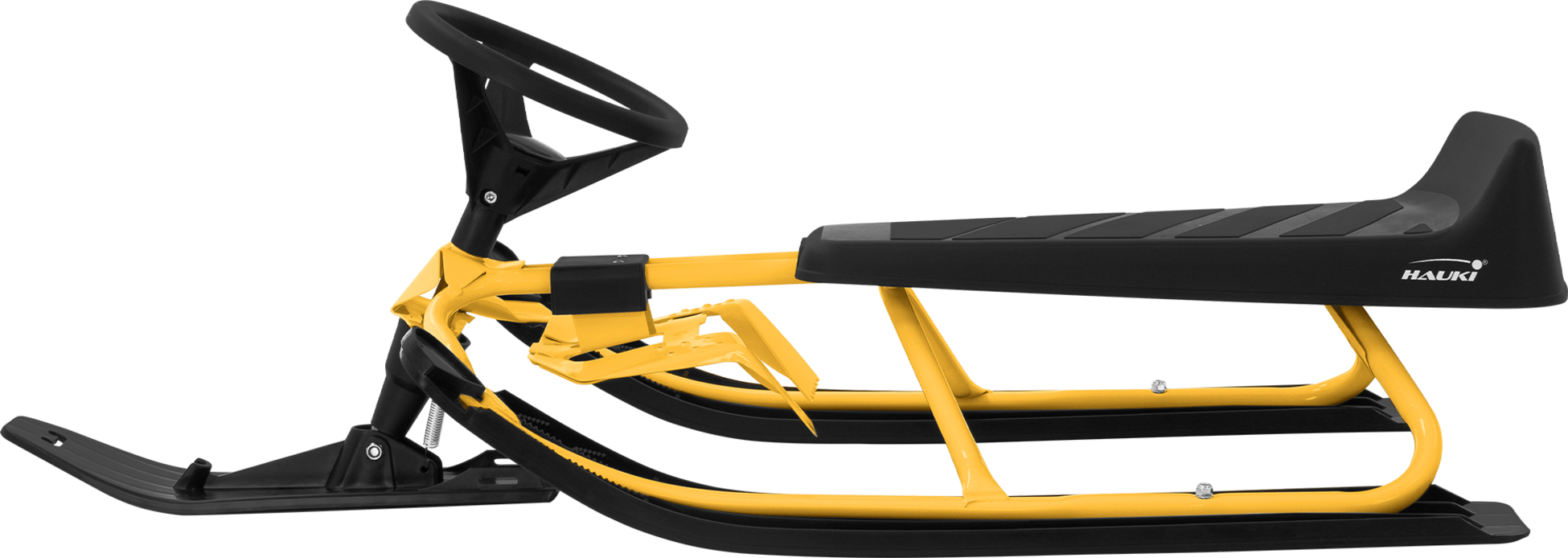 ECD GERMANY, Styrsläde För Barn Från 5 År Upp Till 90 Kg Säte Med Ryggstöd