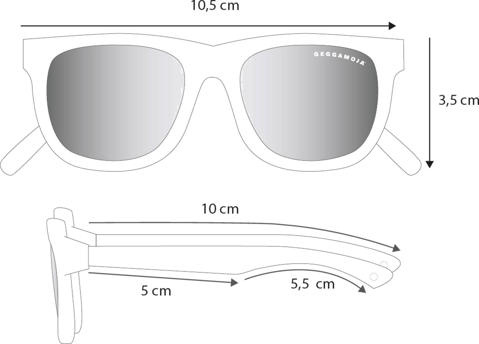 GEGGAMOJA, Sunglasses Baby