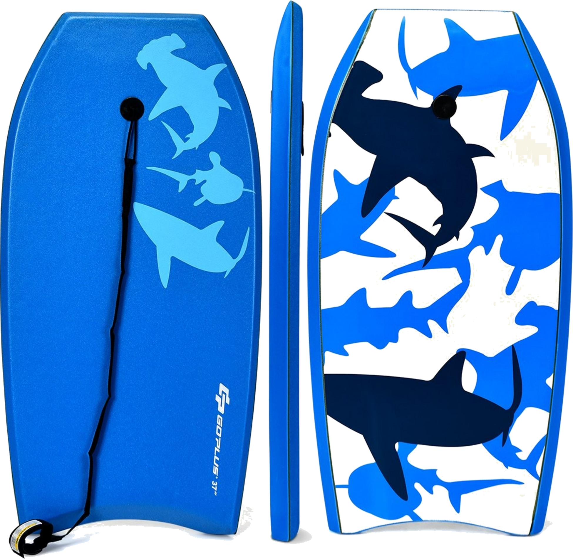 NORTHIX, Sup Board Children's Bodyboard Surfboard Surfboard Blue 104 X 52 X 6 Cm